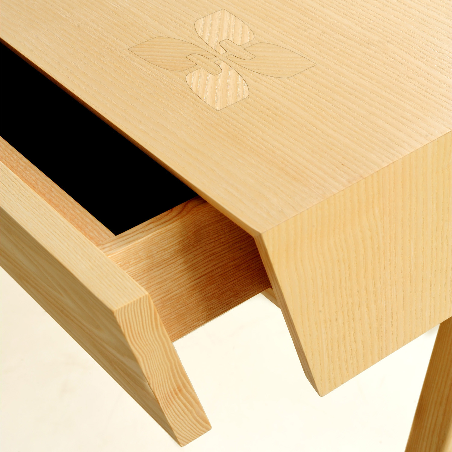 Beacon Desk drawer detail view