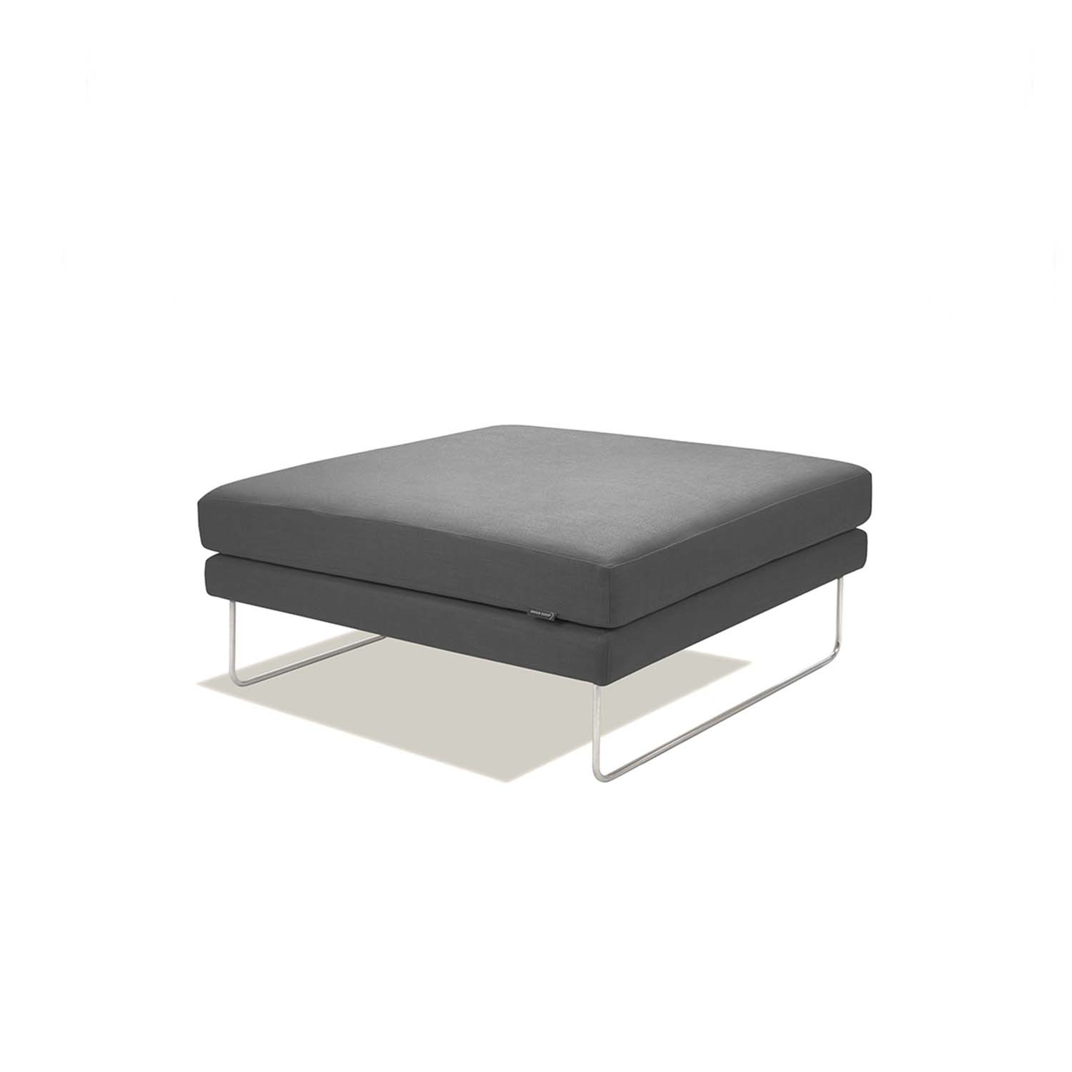 Ottoman in Dark Grey