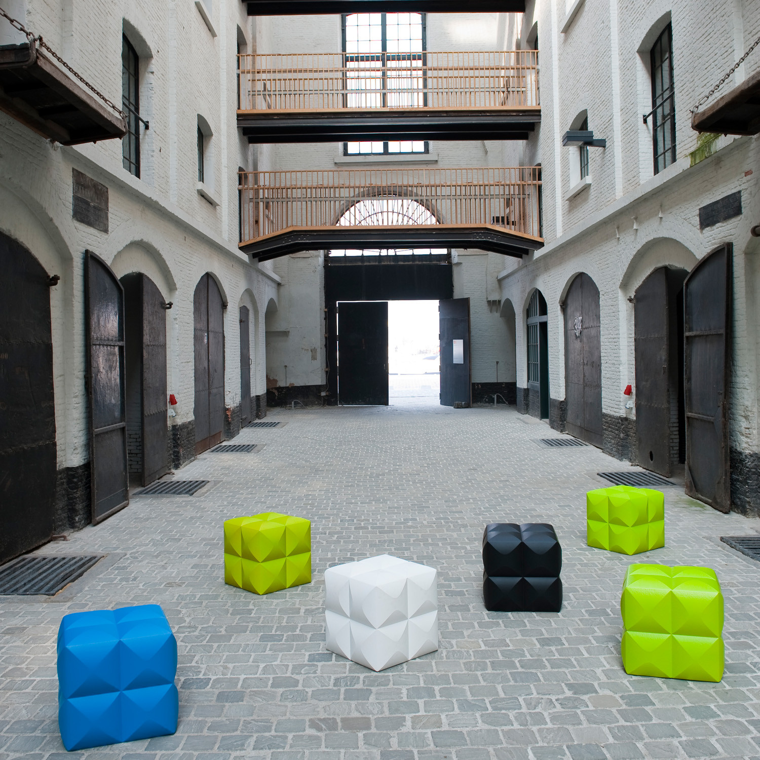 SixInch The Bench Foam Stools 