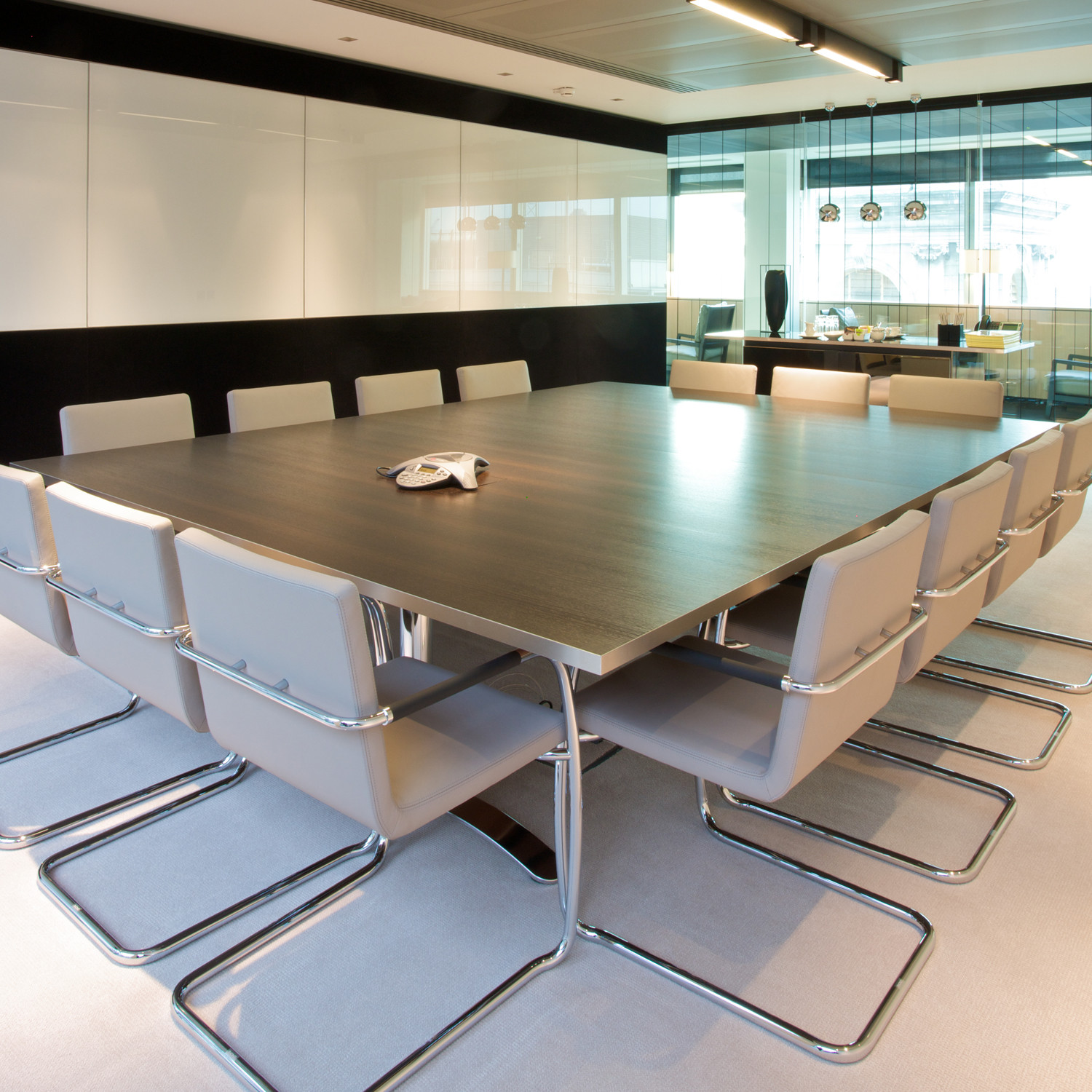 Custom Made Rectangular Meeting Table