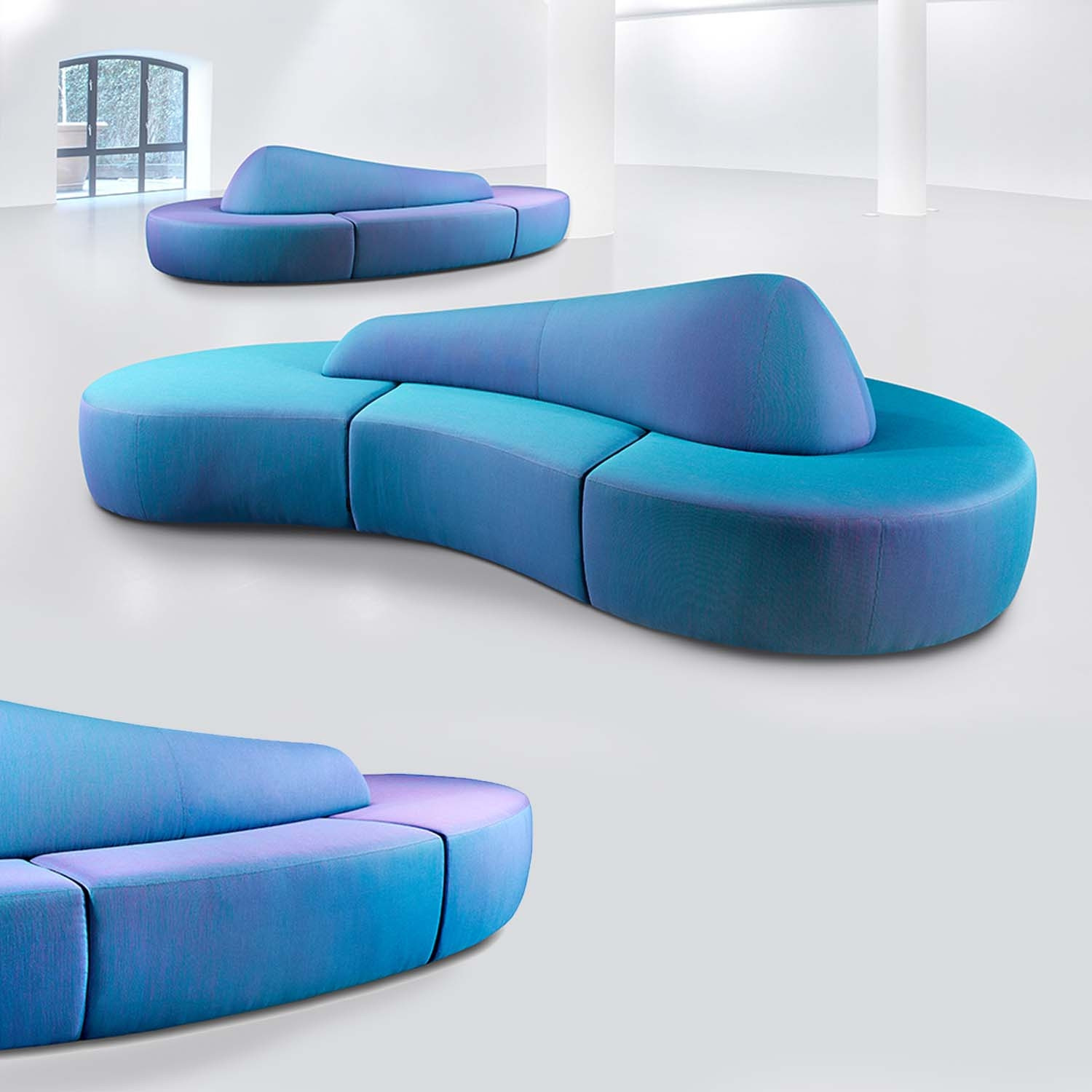Bloid Free Form Seating Side Angle