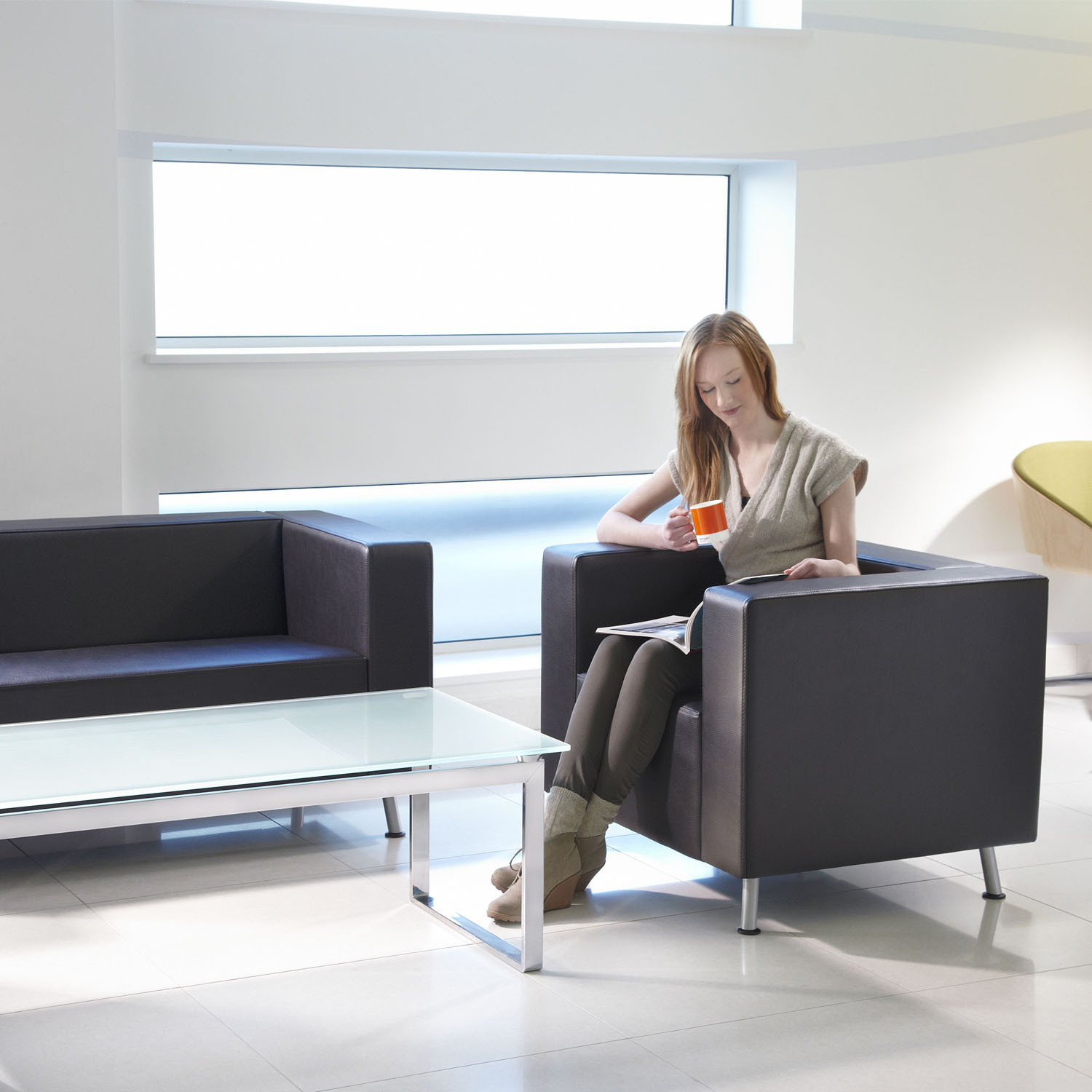 Blok Reception Soft Seating by Connection