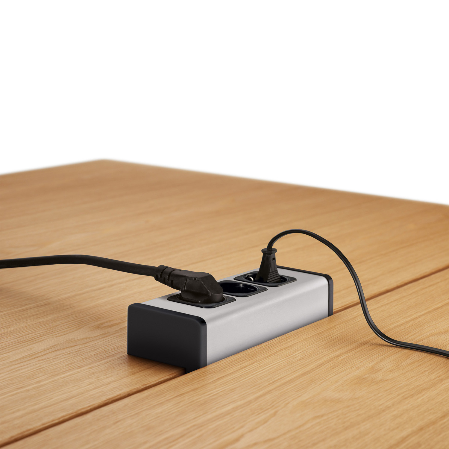 Media Modules can be simply clipped on without taking up space