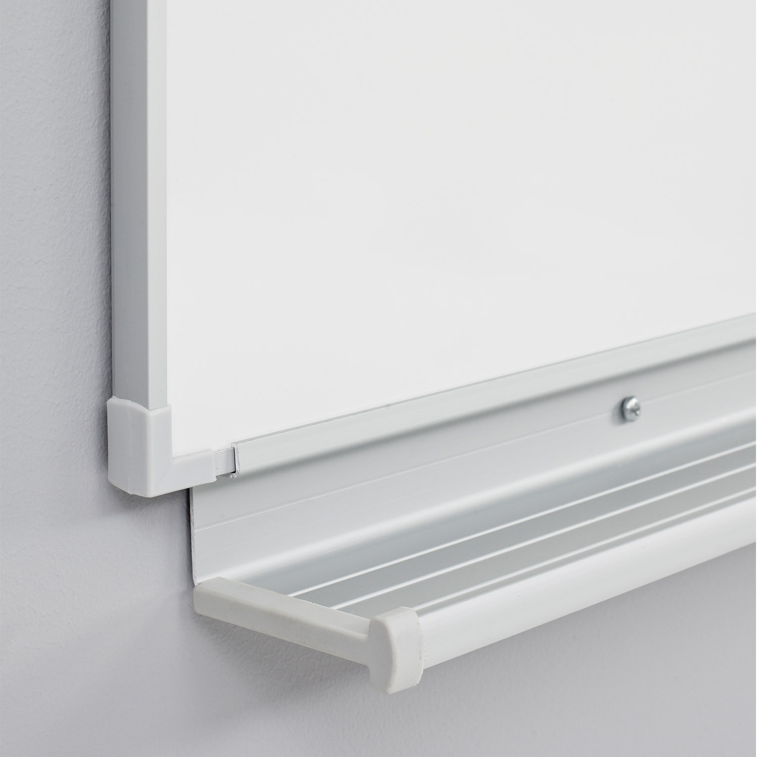 Boarder Whiteboard with Pen Tray