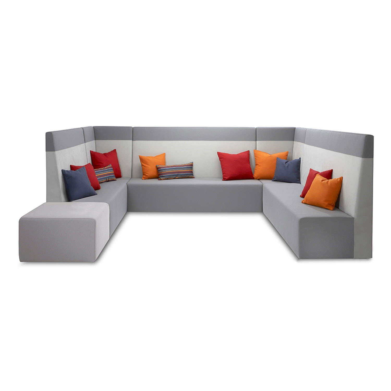 Boulevard Modular Seating System in grey