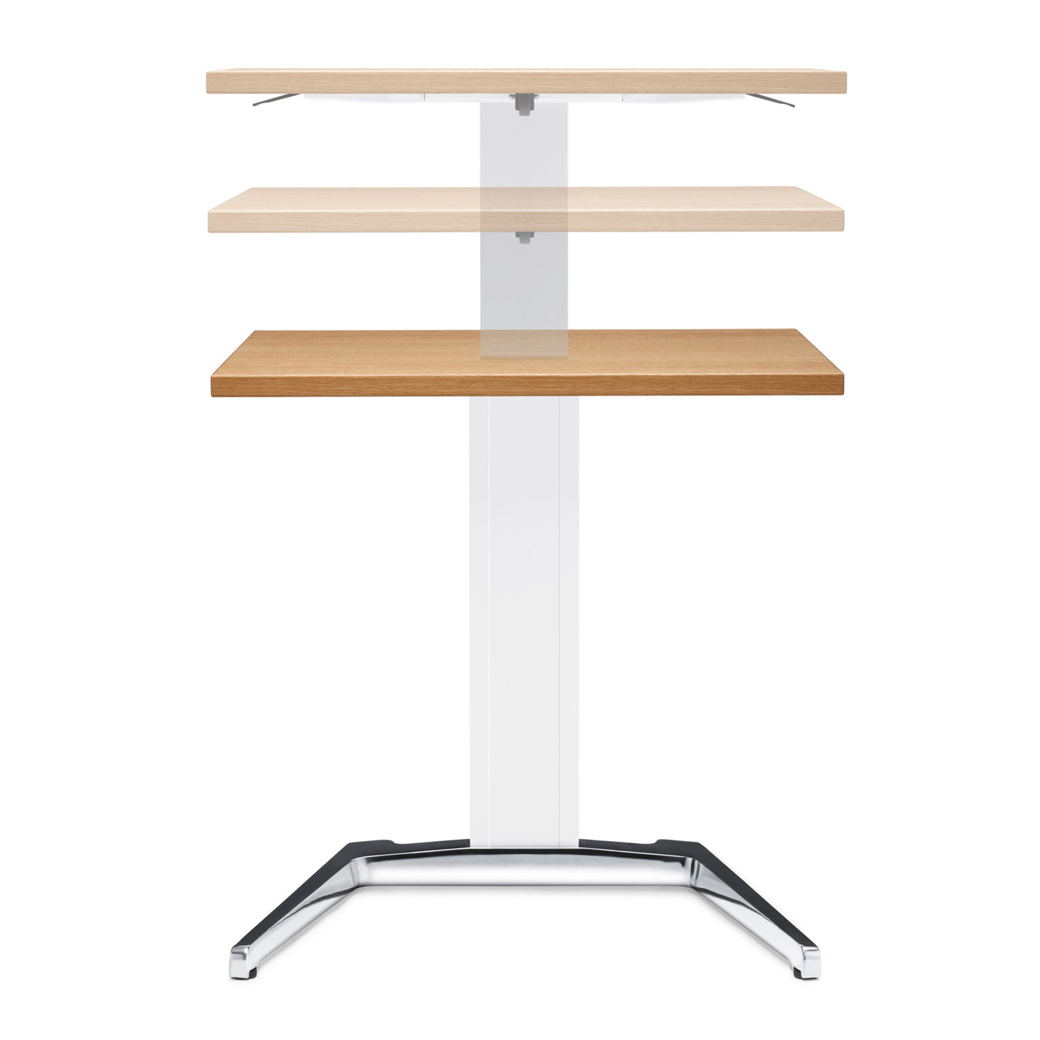 Brainstorm height-adjustable training tables