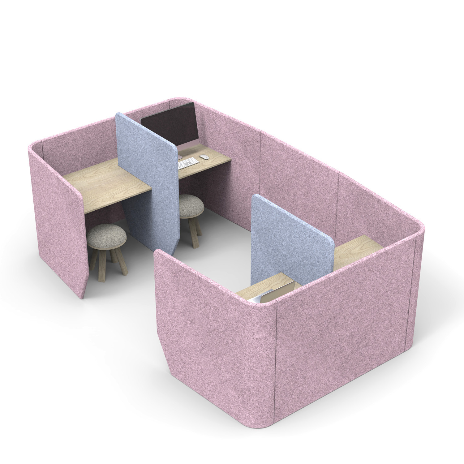 BuzziVille Acoustic Workstations