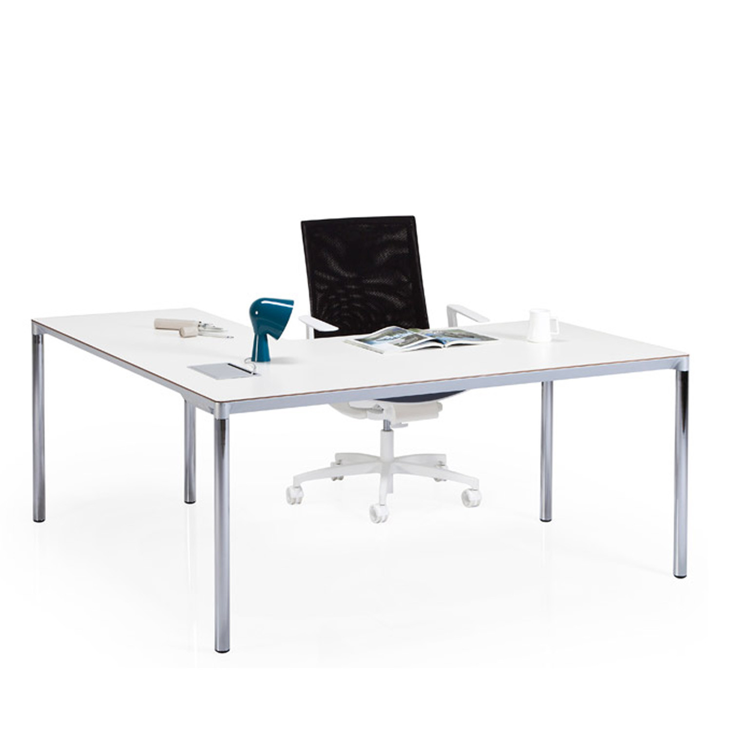 Calvino Desk with Return by Koleksiyon