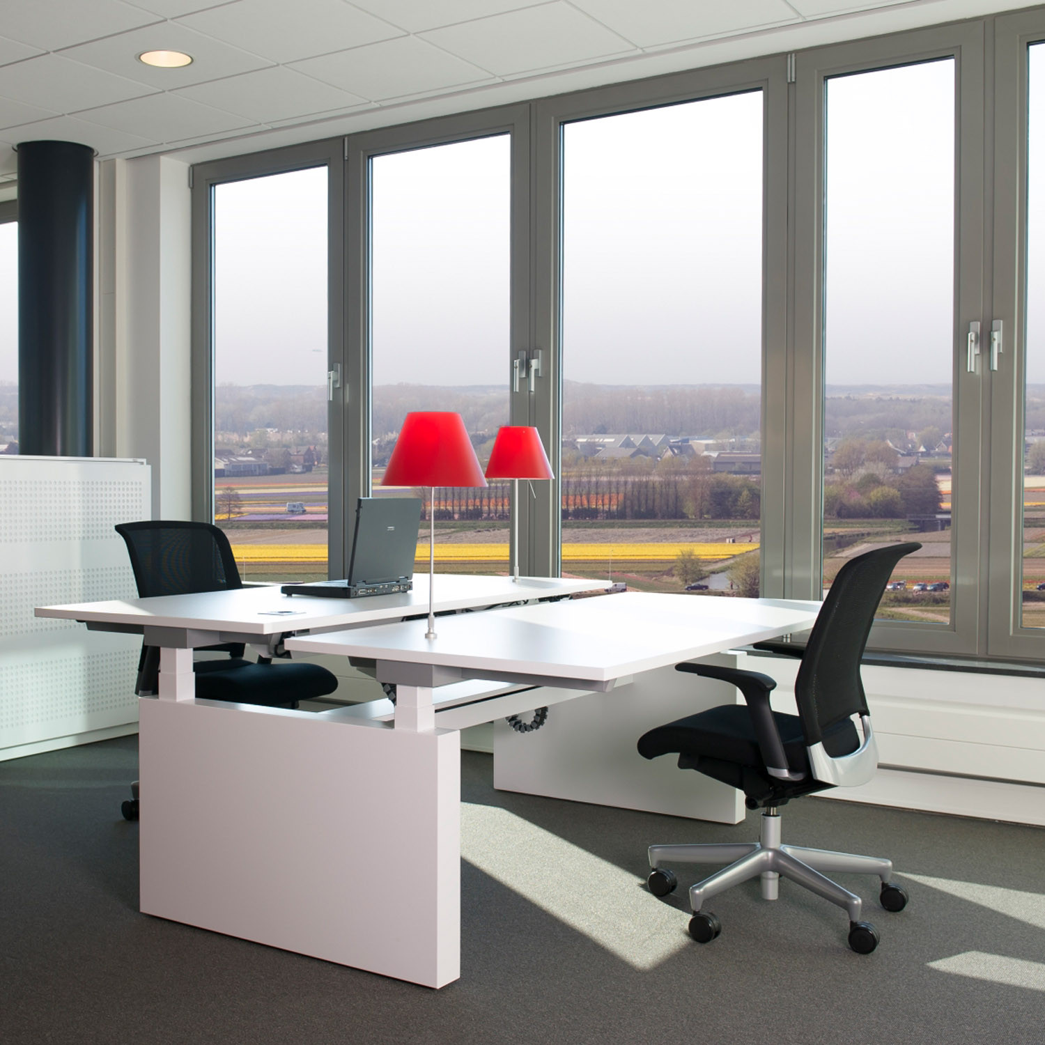 Canvaro Compact Office Bench Desks