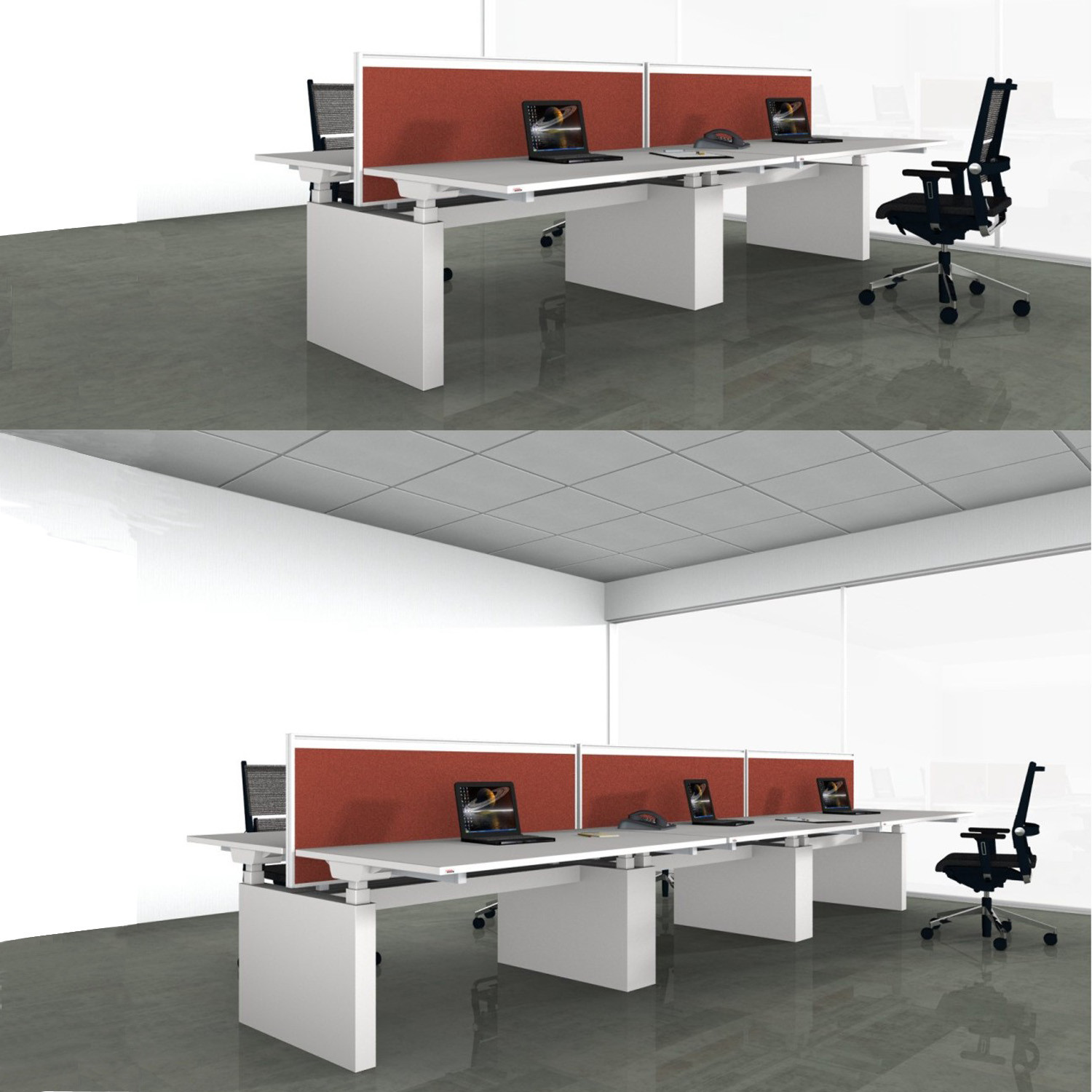 Canvaro Modular Bench Desks