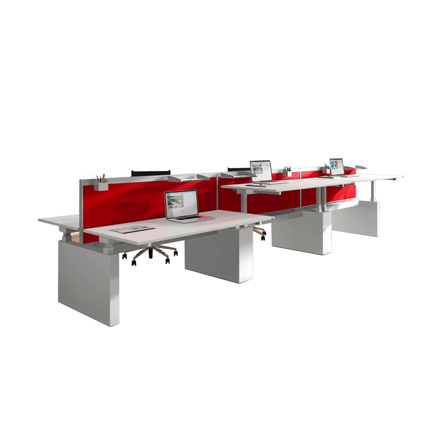 Canvaro Height Adjustable Bench Desk 