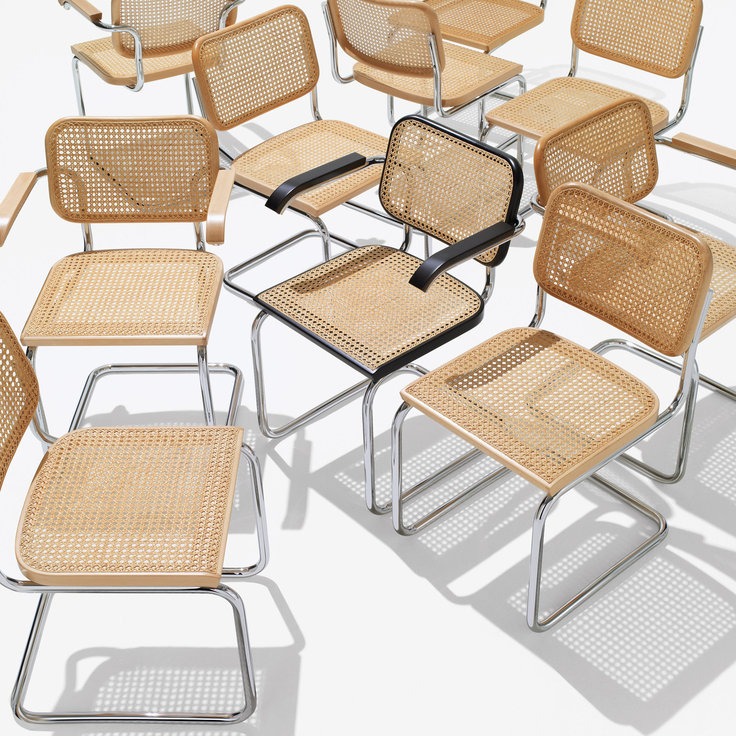 Cesca Chairs by Knoll