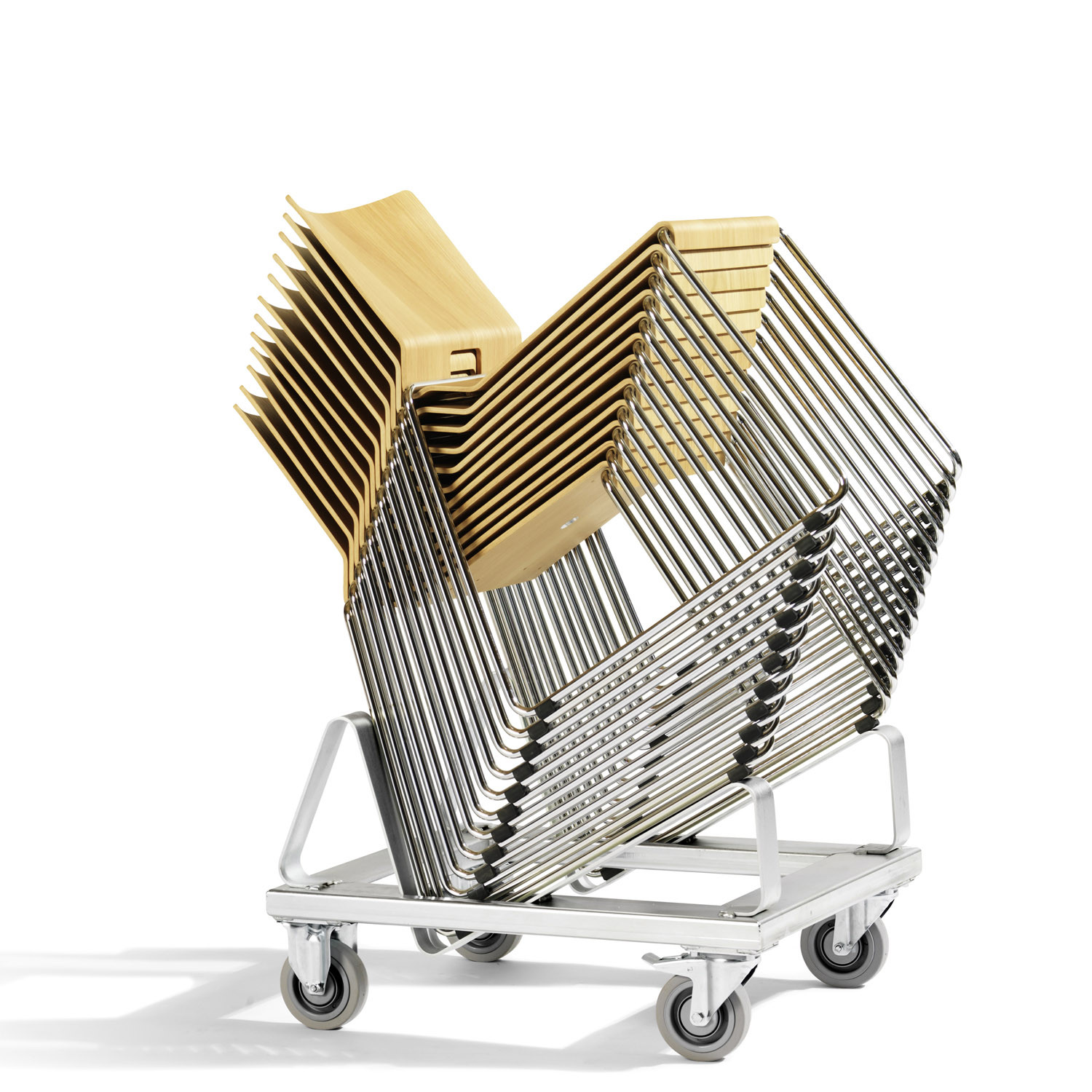 Chair O69 in Stacking Trolley