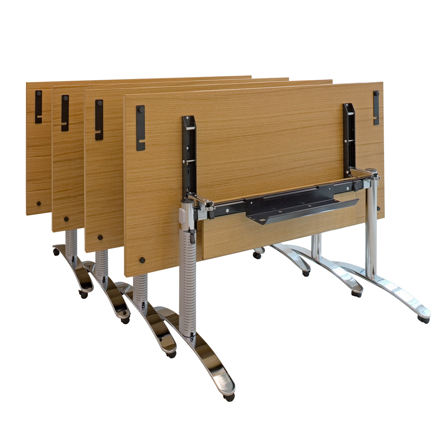 Chrome Flip Top Tables