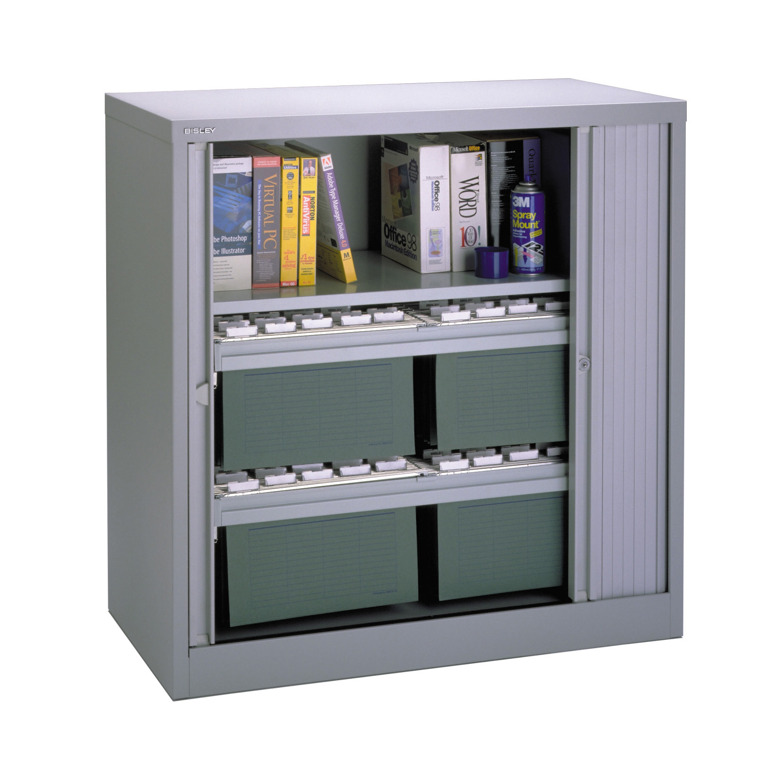 Contract Side Opening Unit with 3 Shelves