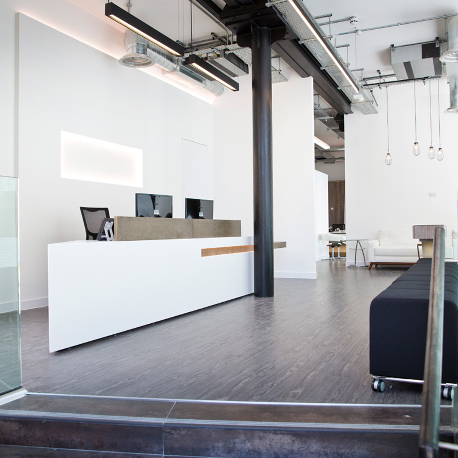Designer Corian Reception Desk