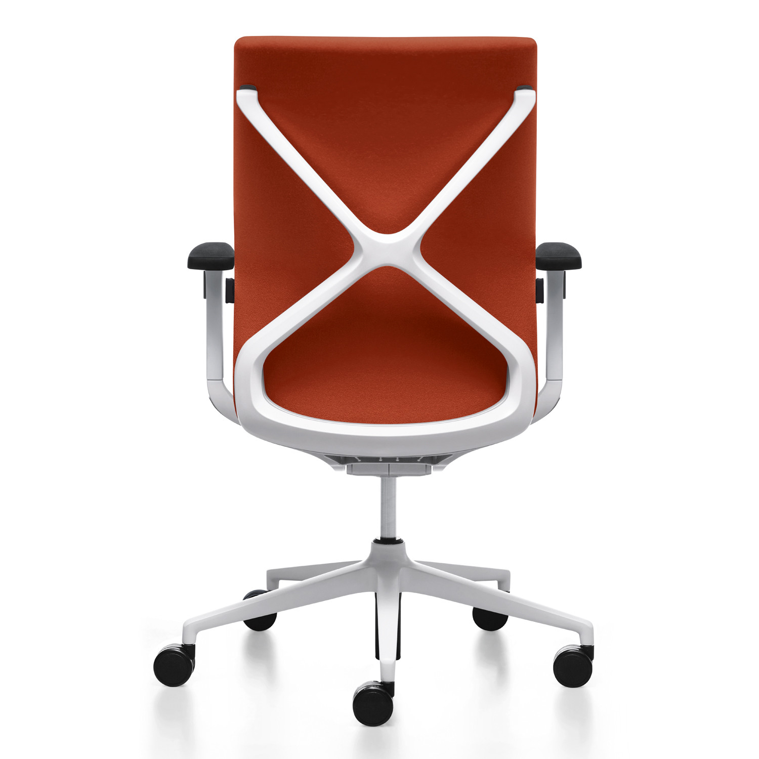 Crossline Task Chair back detail - white