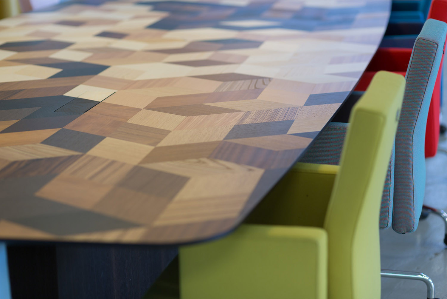 Custom Made Marquetry Tables