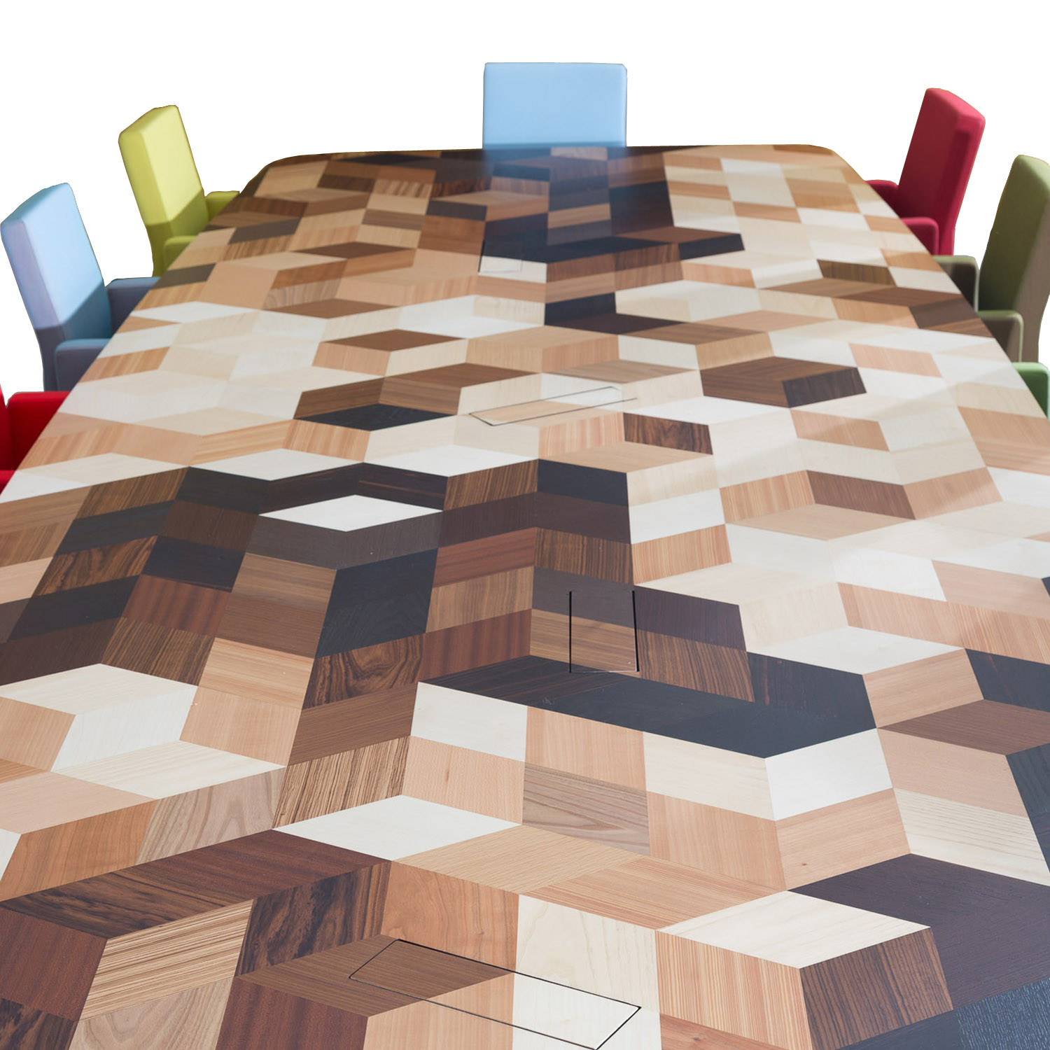 Custom Marquetry Tables