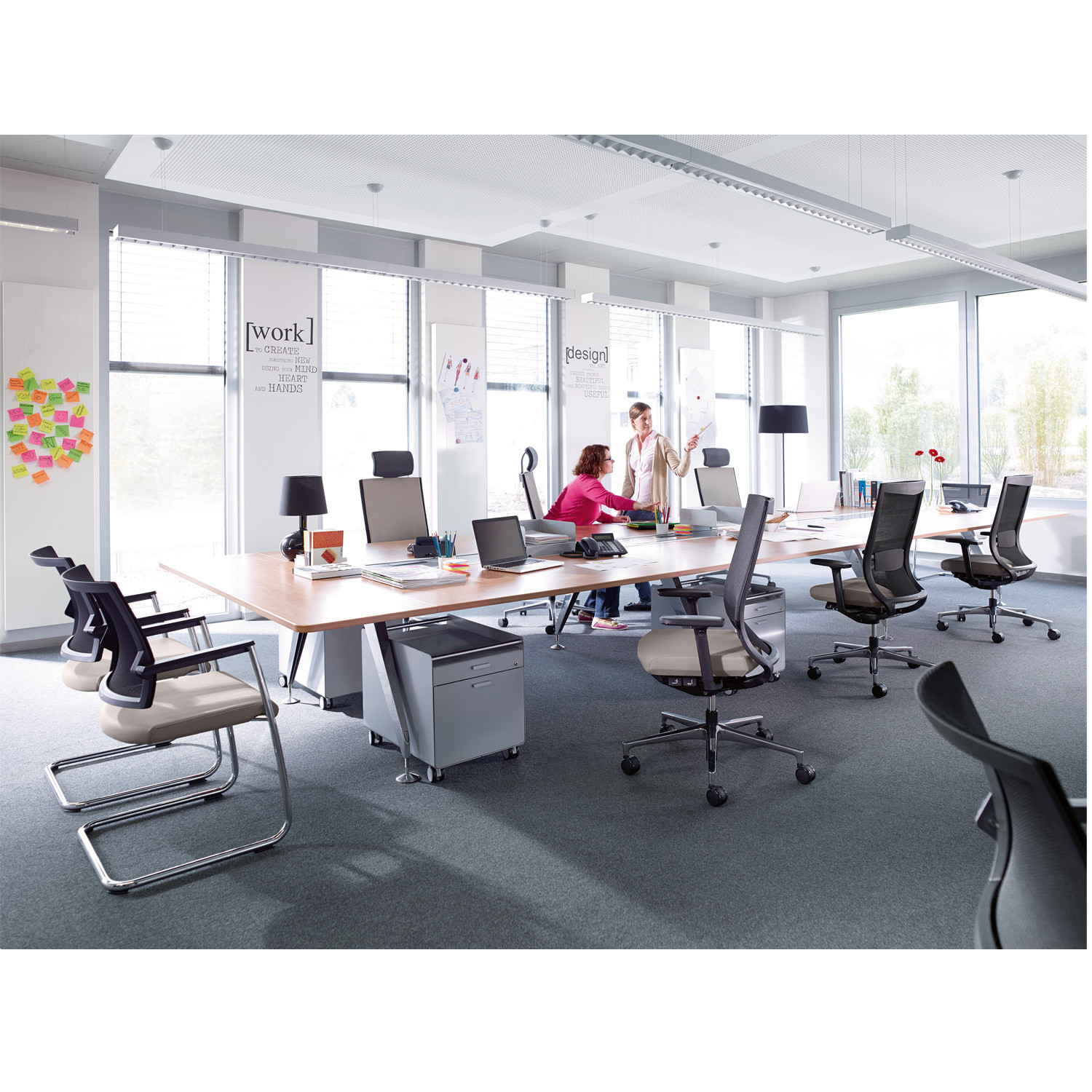 Duera's Office Task Chairs by Klober