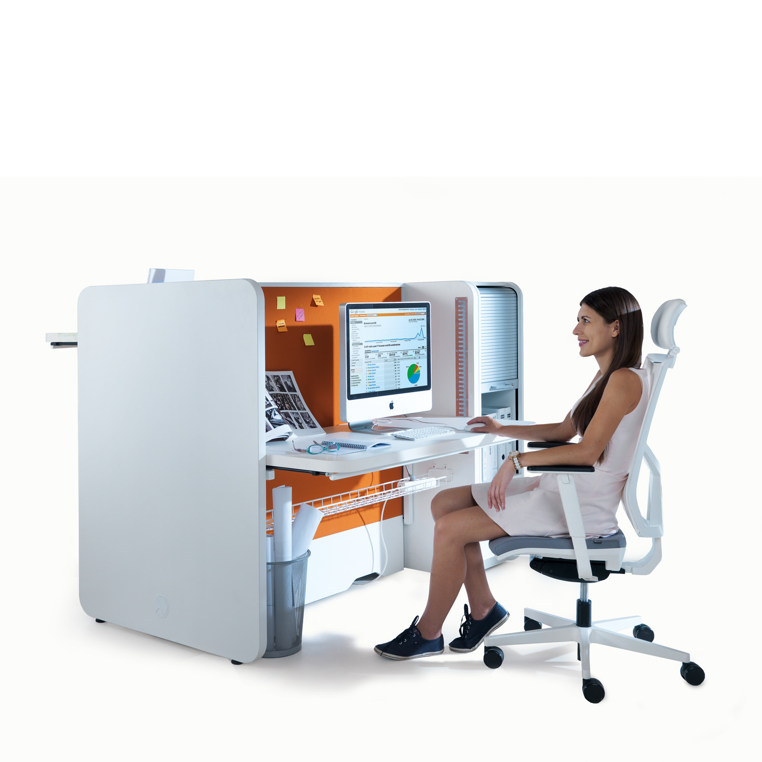 Stand Up Bench Desk System