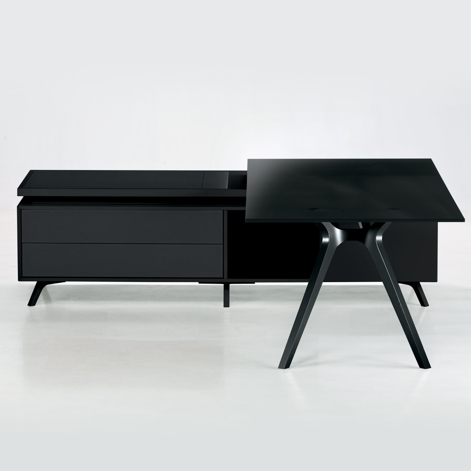 DR Executive Desk with supporting storage