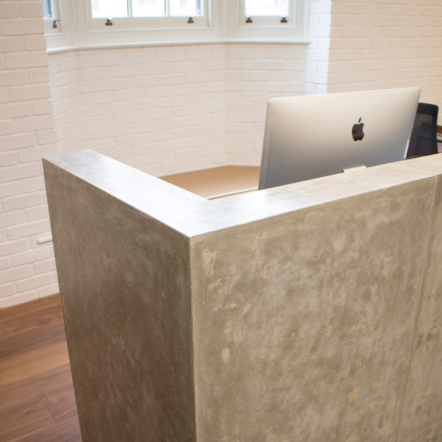 Concrete Reception Desk