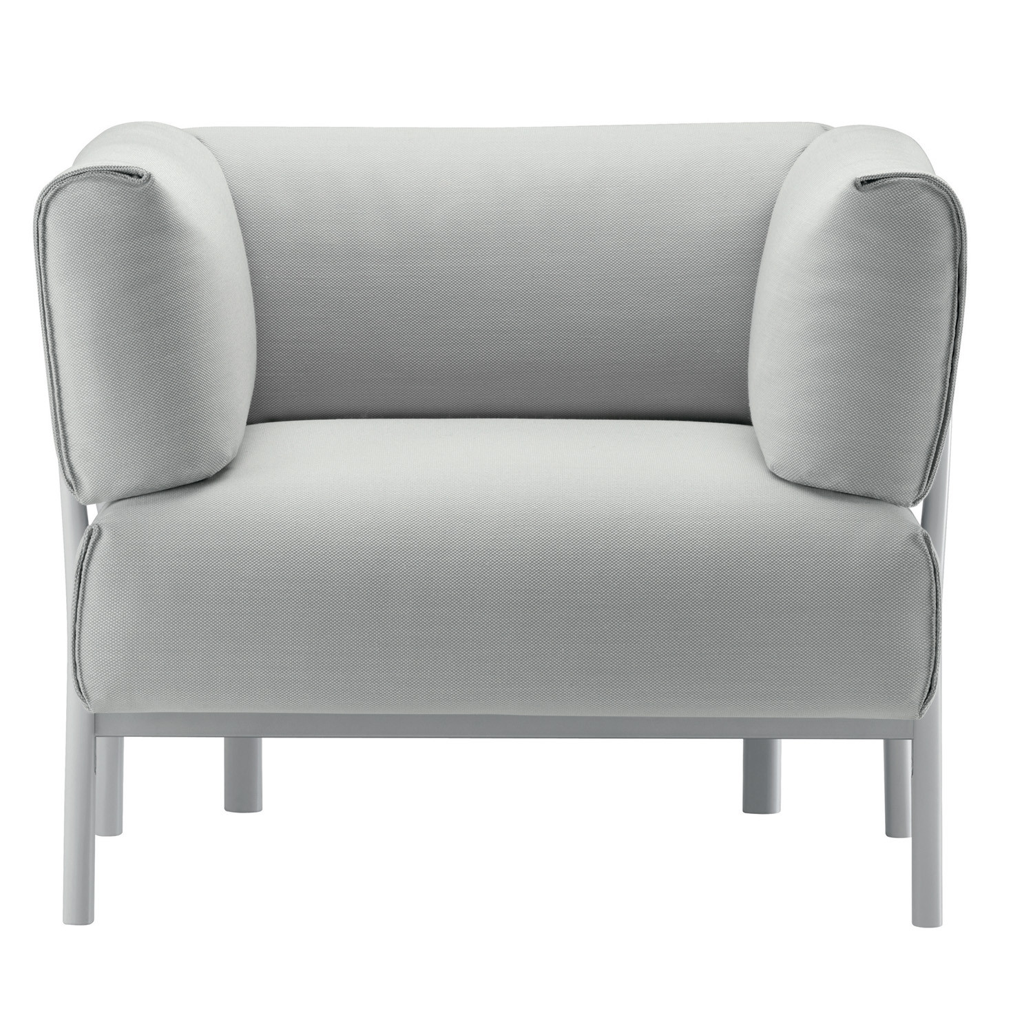 Eleven Armchair in fabric upholstery