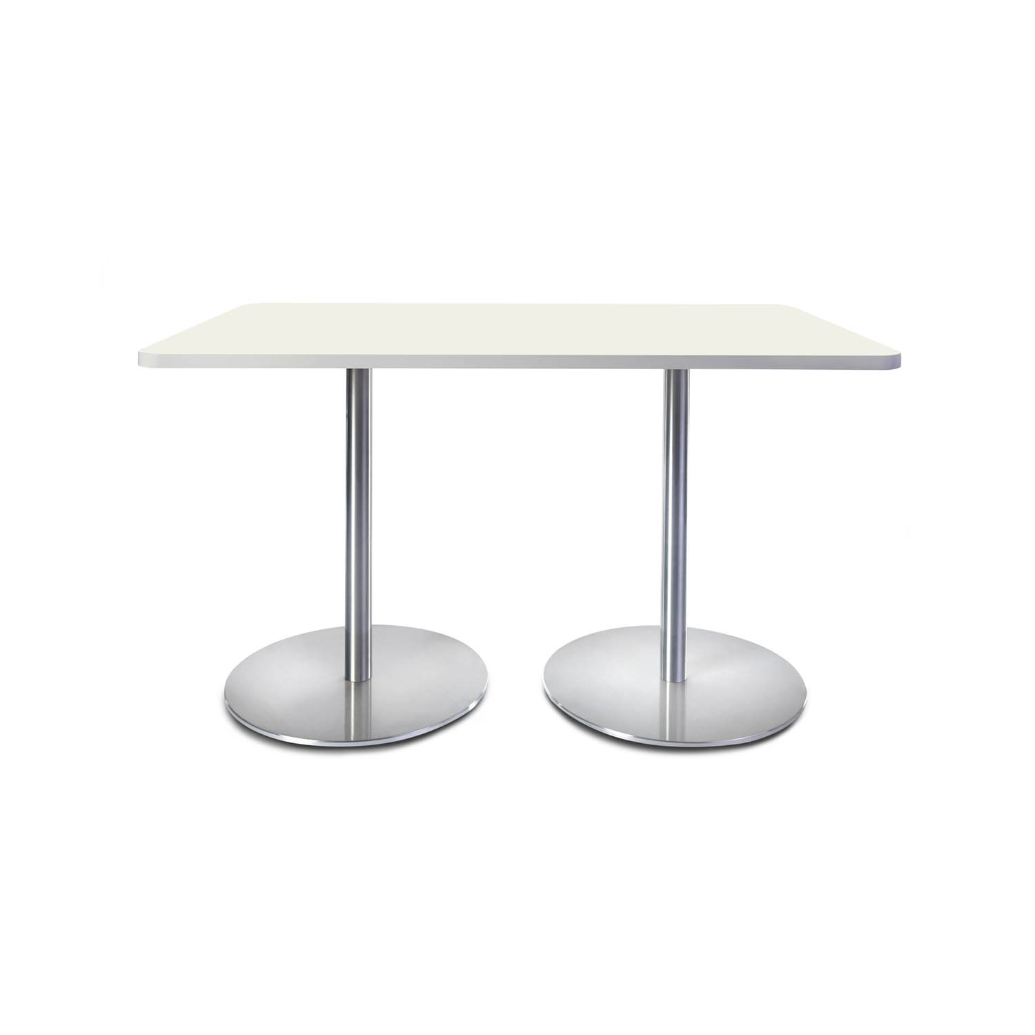Engage Table in white finish top