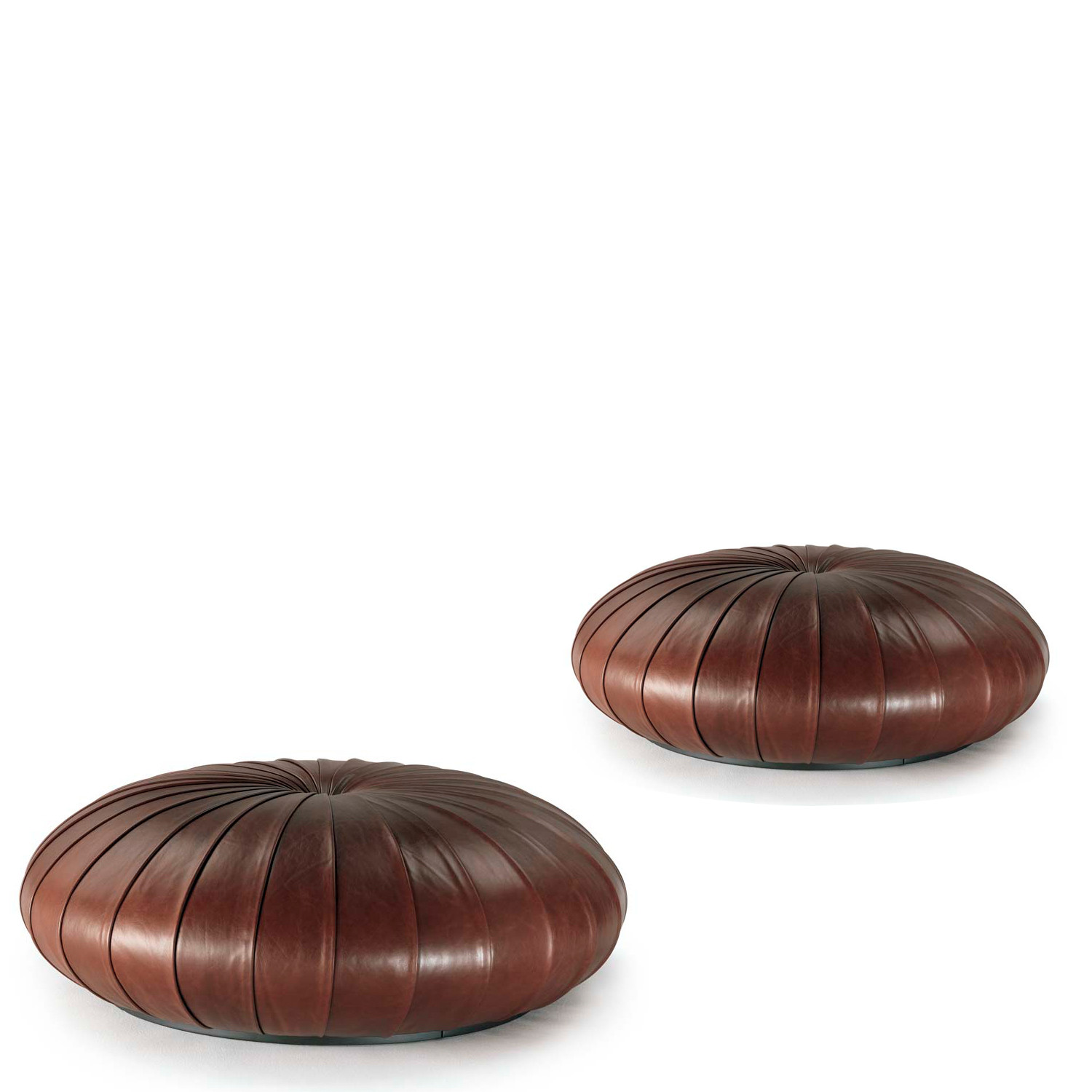Esedra Poufs by Poltrona Frau
