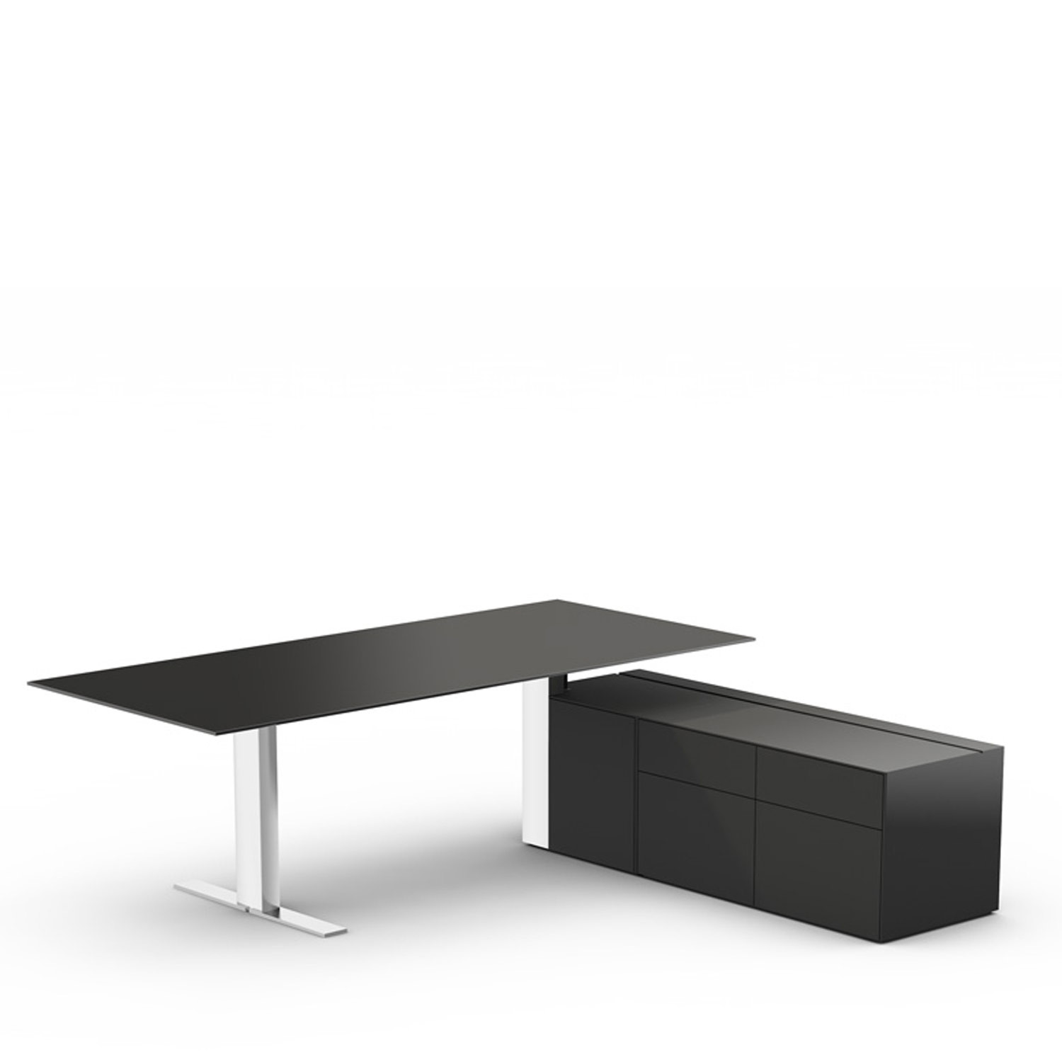Exec-V. Sit-Stand Desk