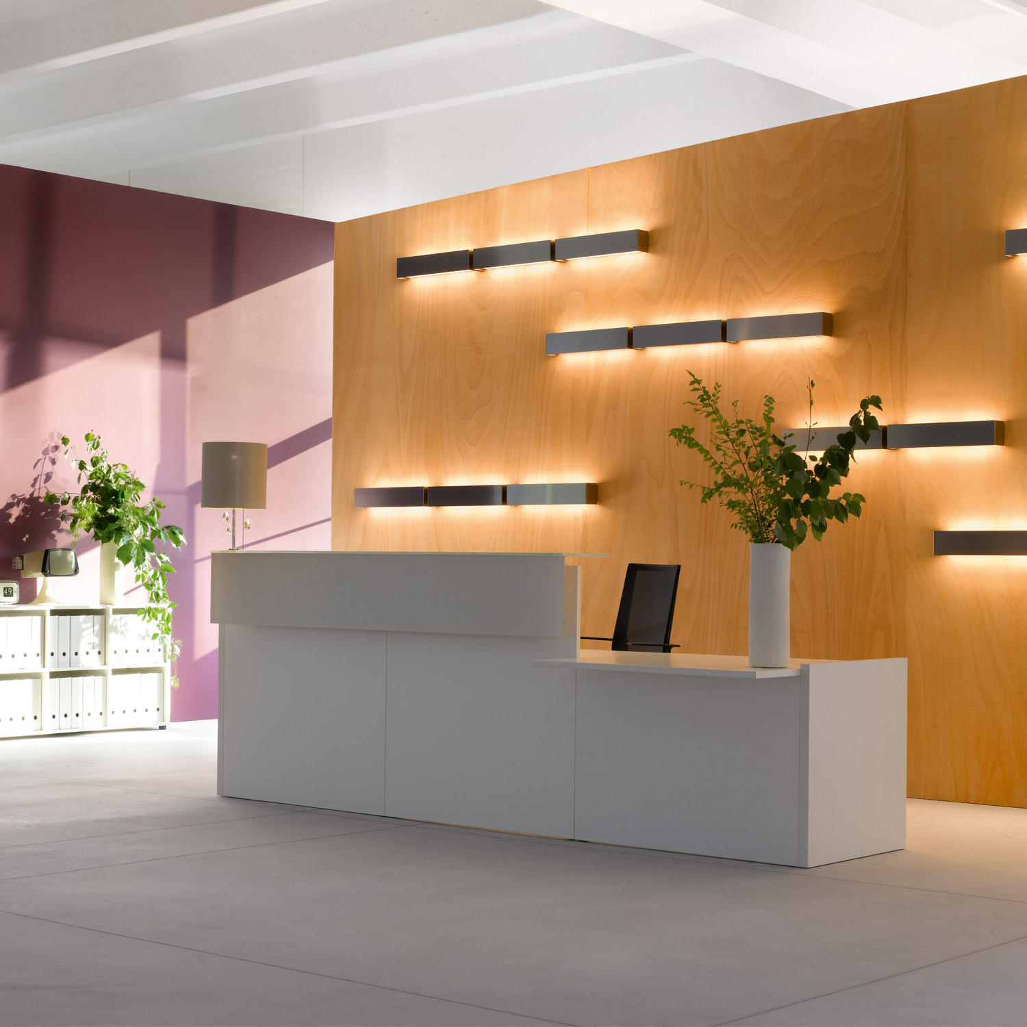 Factory Office Reception Desk