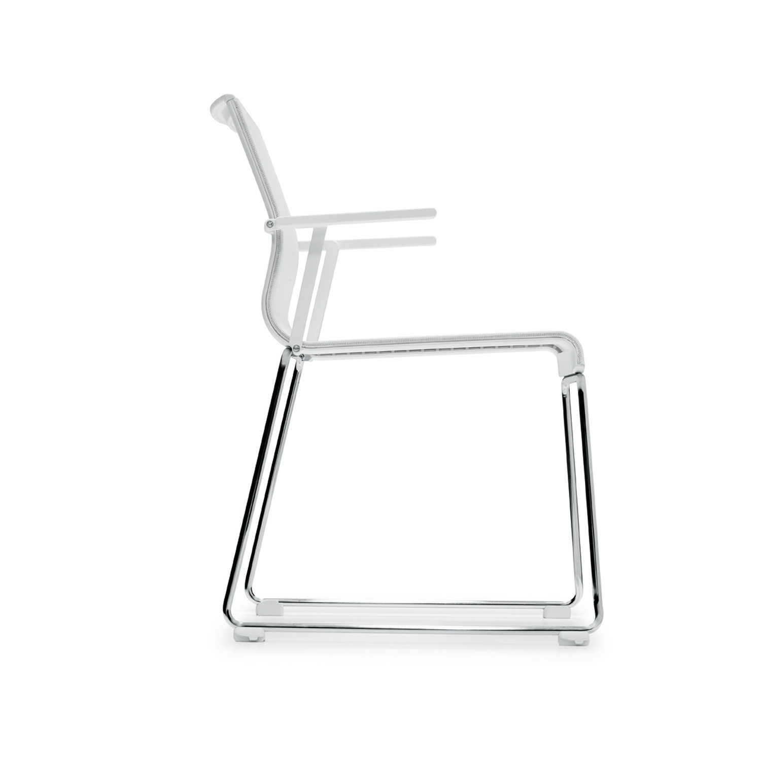 Stick Skid Base Armchair