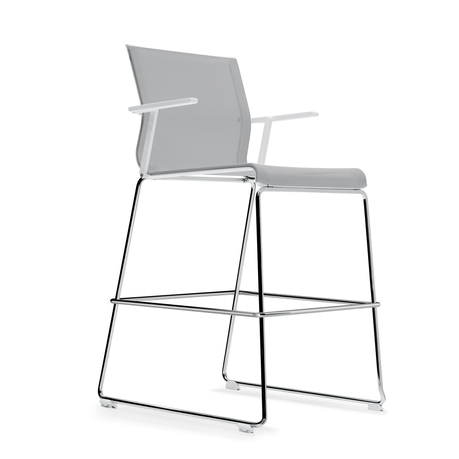 Stick High Stool with arms by ICF Spa