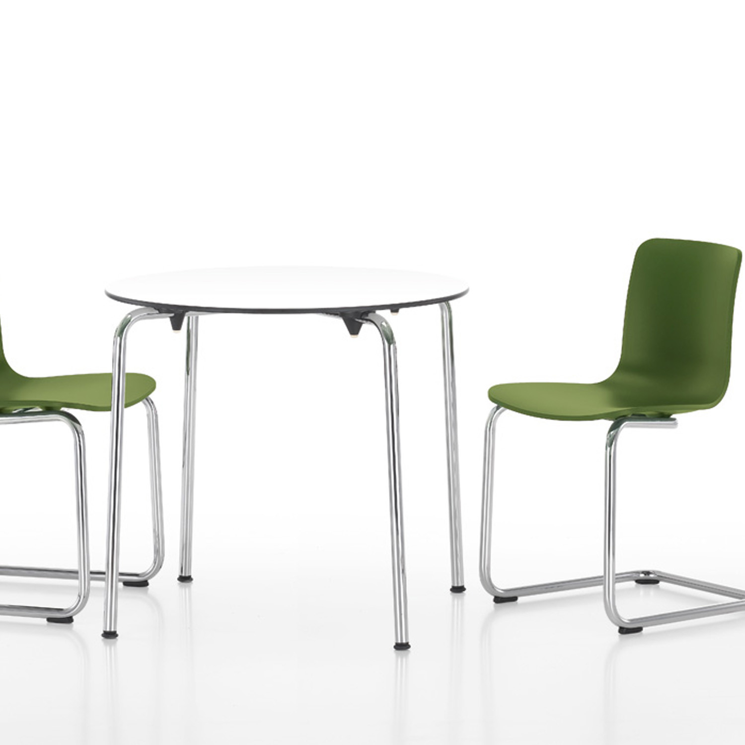 Circular HAL table and chairs