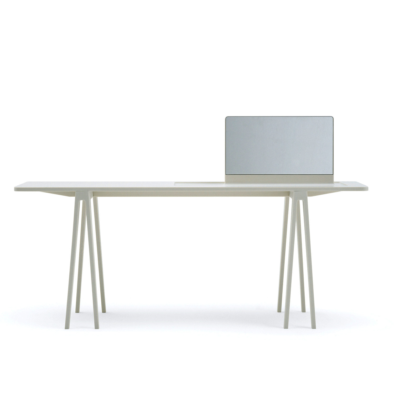 Console with Mirror