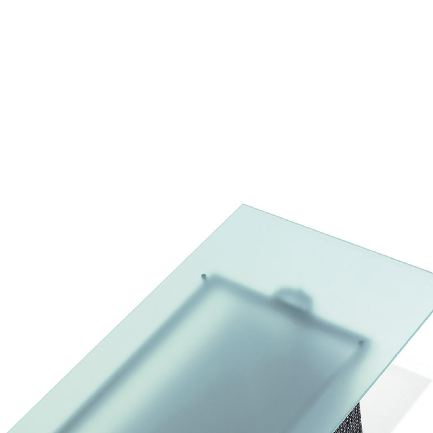 Tesi Table Etched Glass Top