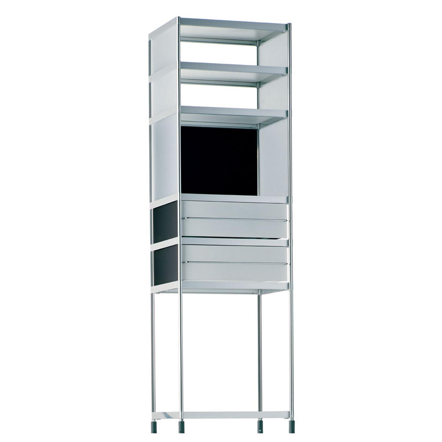 SEC Tower with drawers and shelves