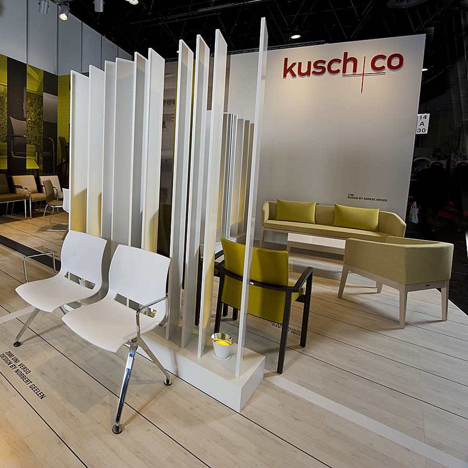 3700 Palato Seating ar Kusch+Co's Showroom