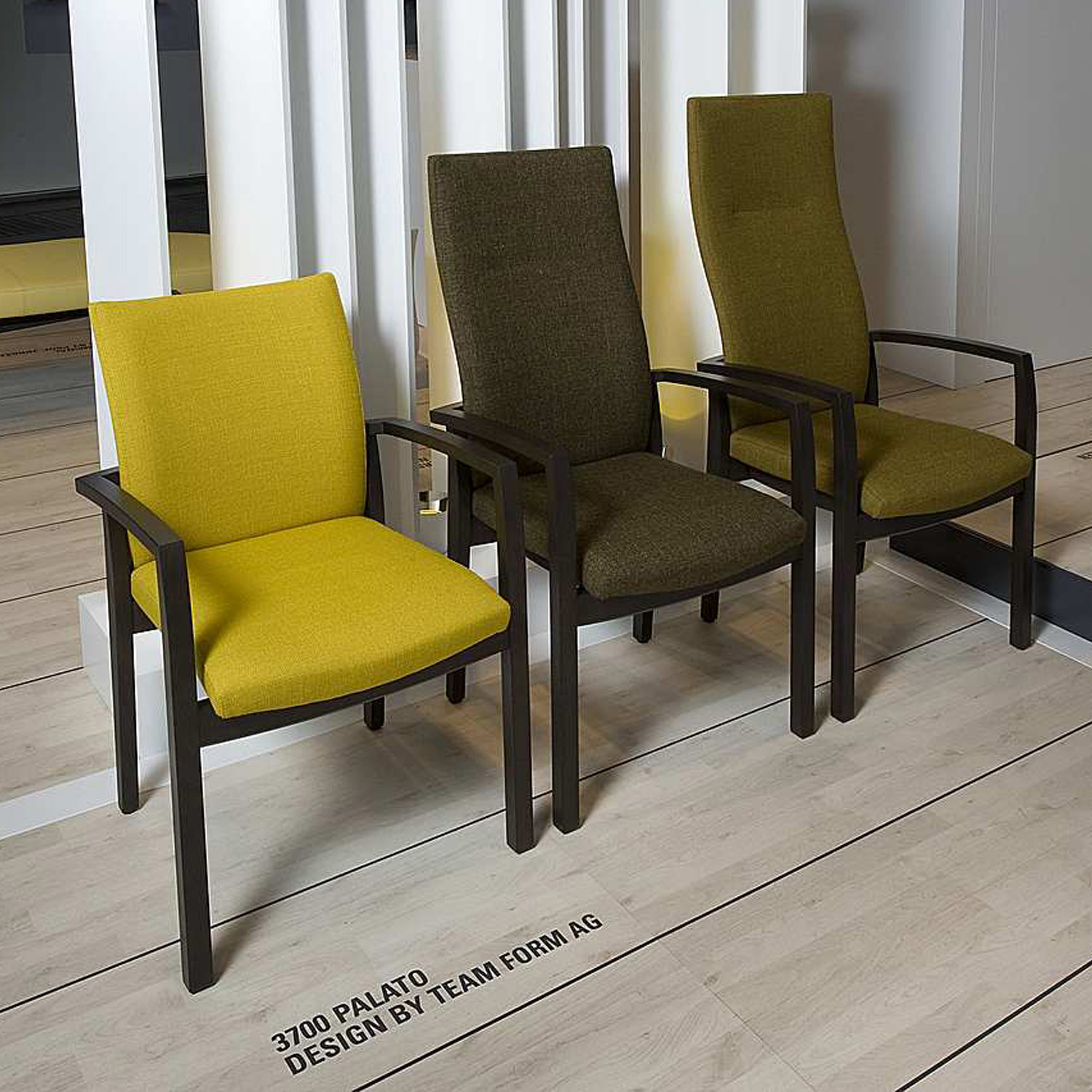 3700 Palato Armchairs designed by Team Form AG
