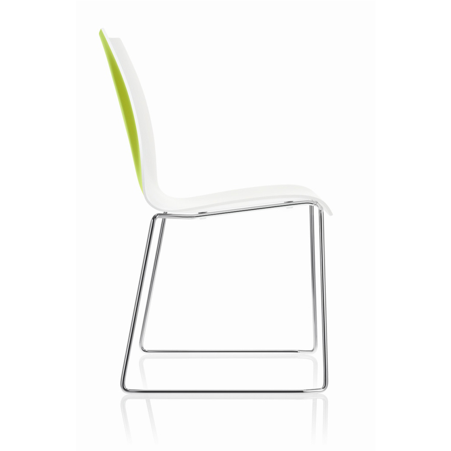 Fina Sled Frame Plastic Chair 