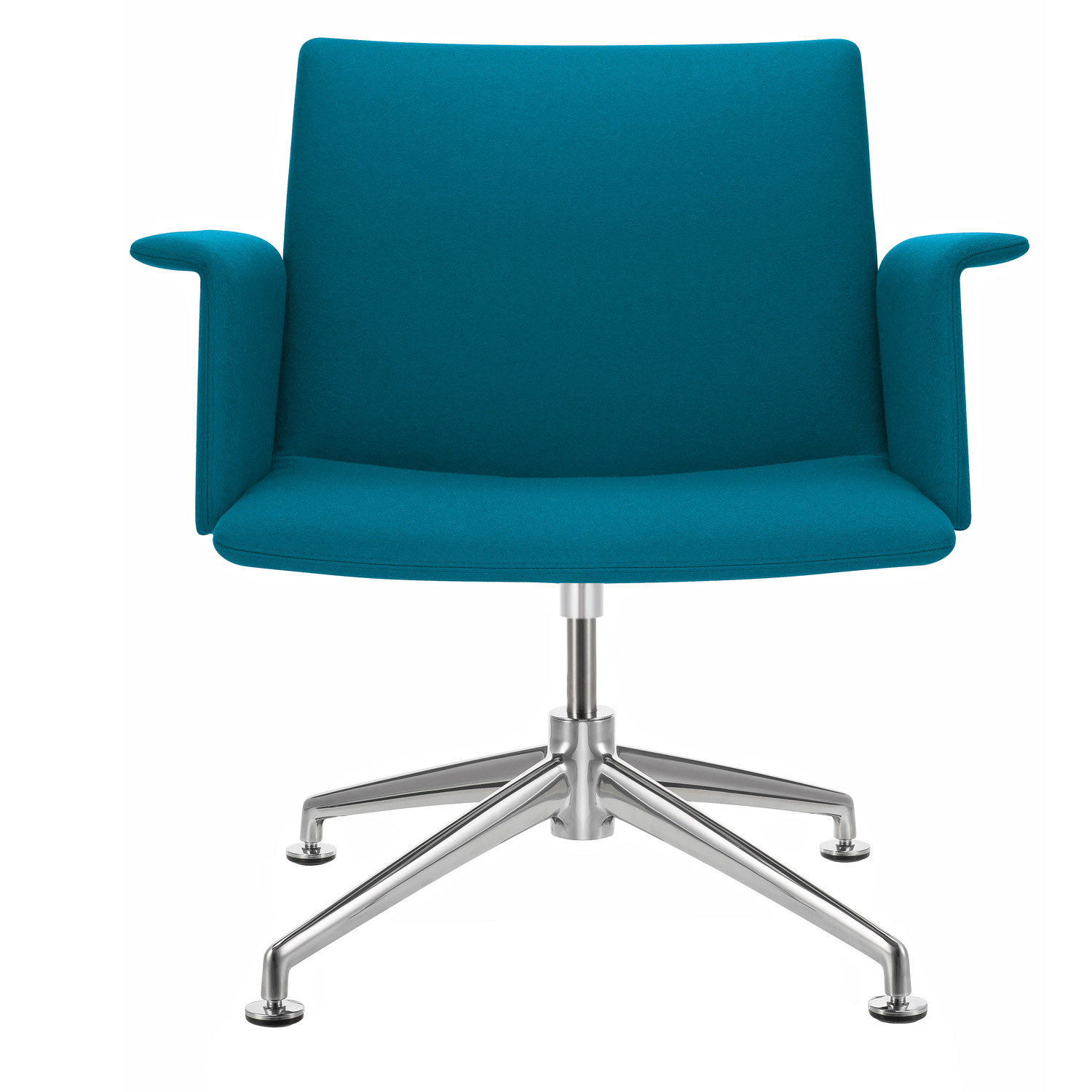 Fina Easy Chair with Upholstered Armrests