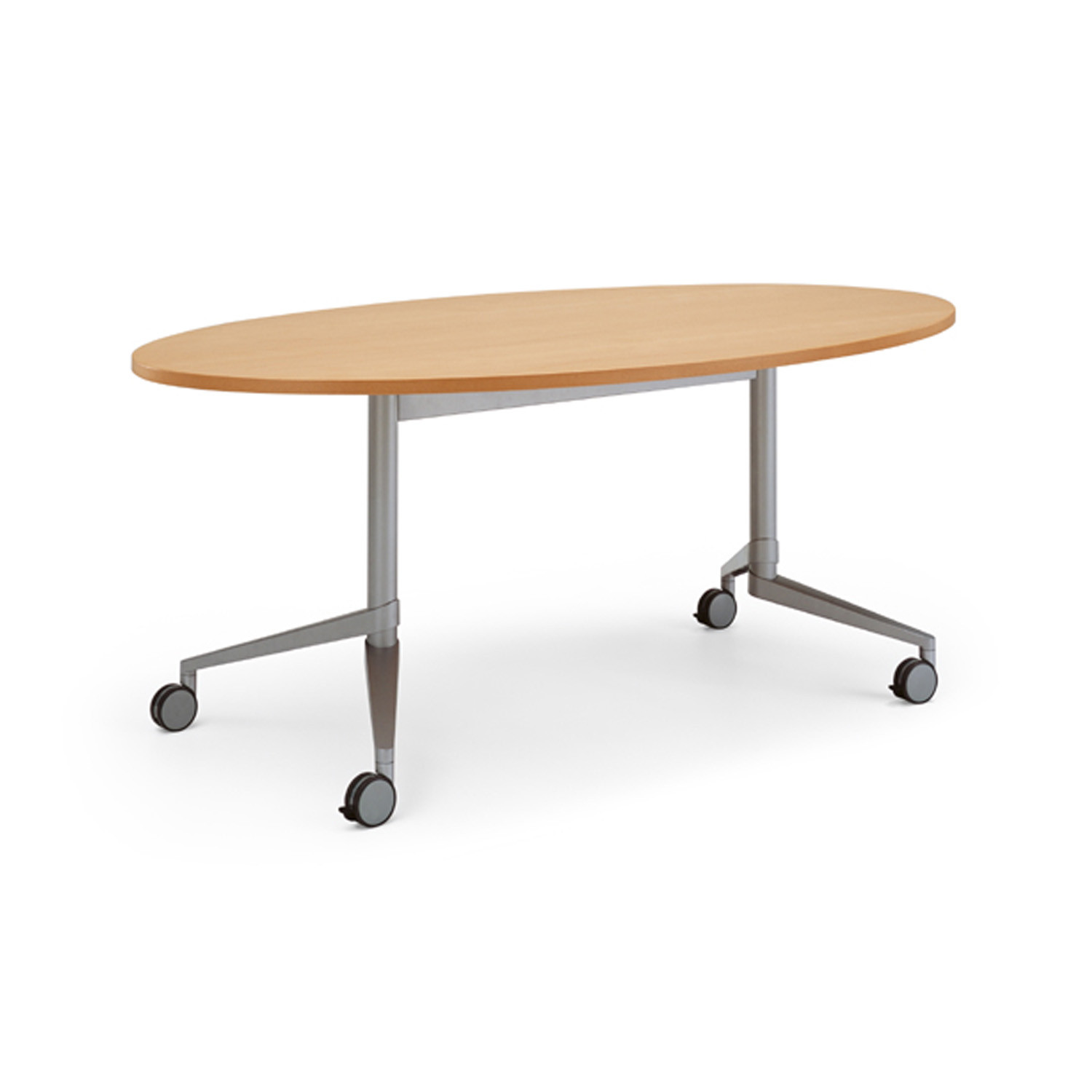 Flex Oval Mobile Table