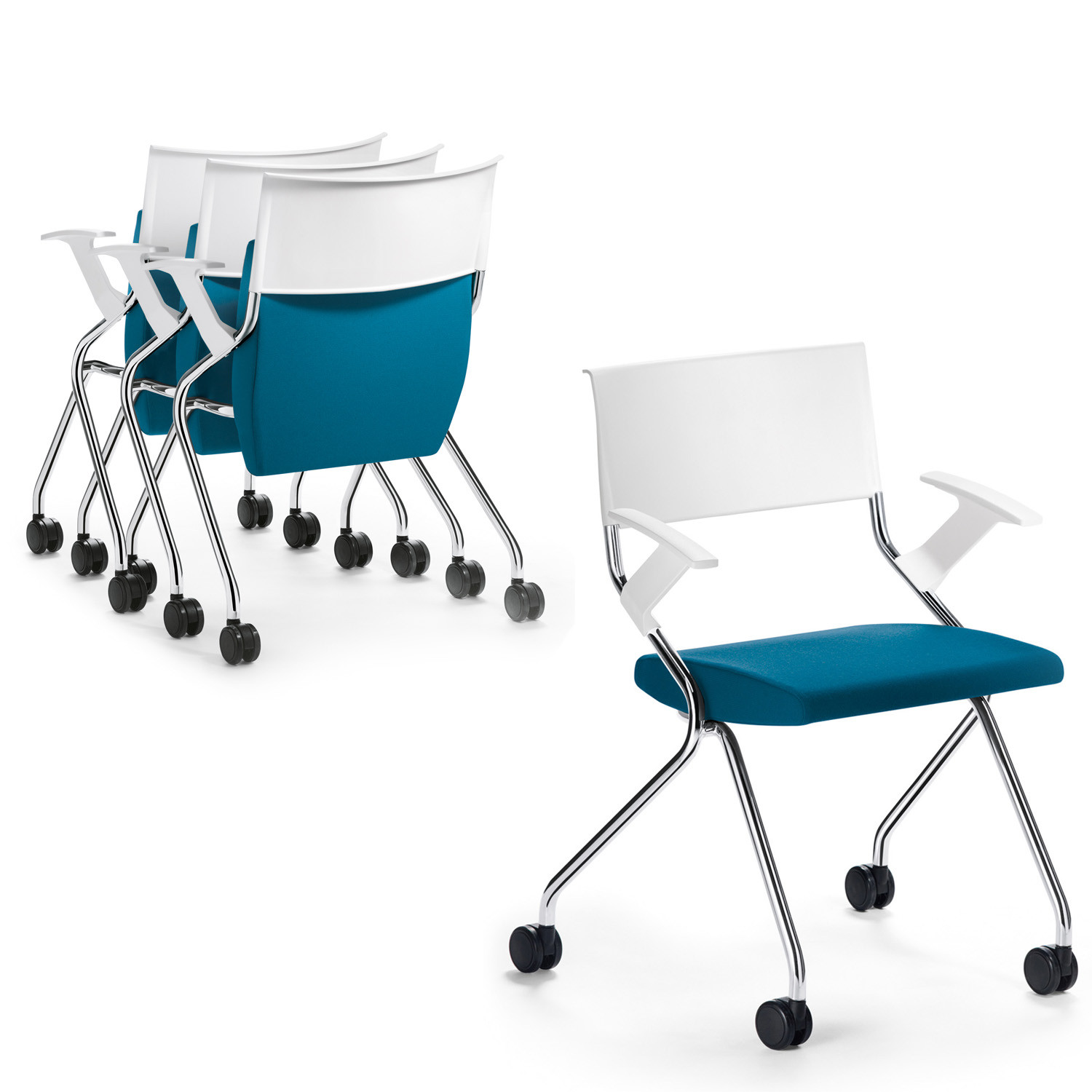 Flip Flap Training Chairs | Folding Chairs | Apres Furniture