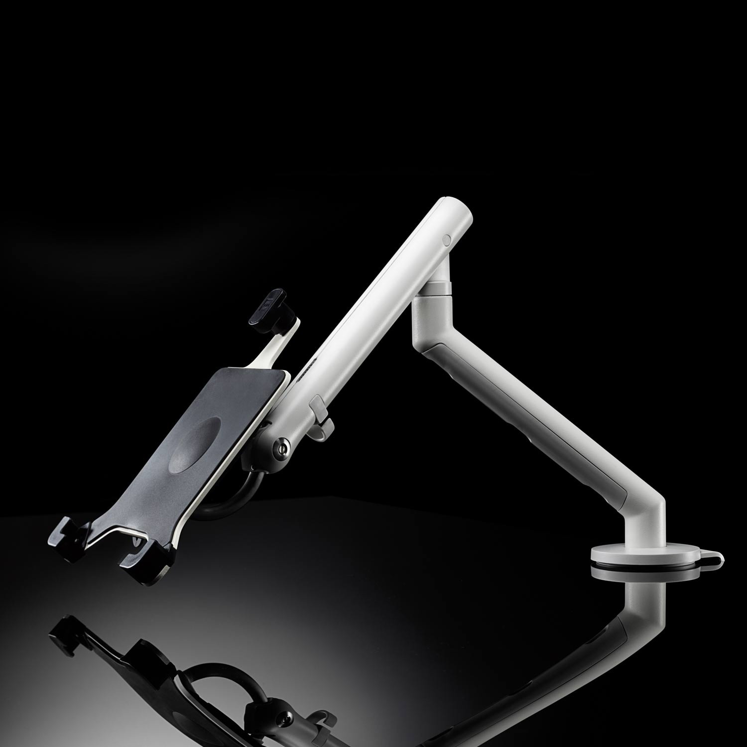 CBS Flo Dual Monitor Arm With Tablet Mount
