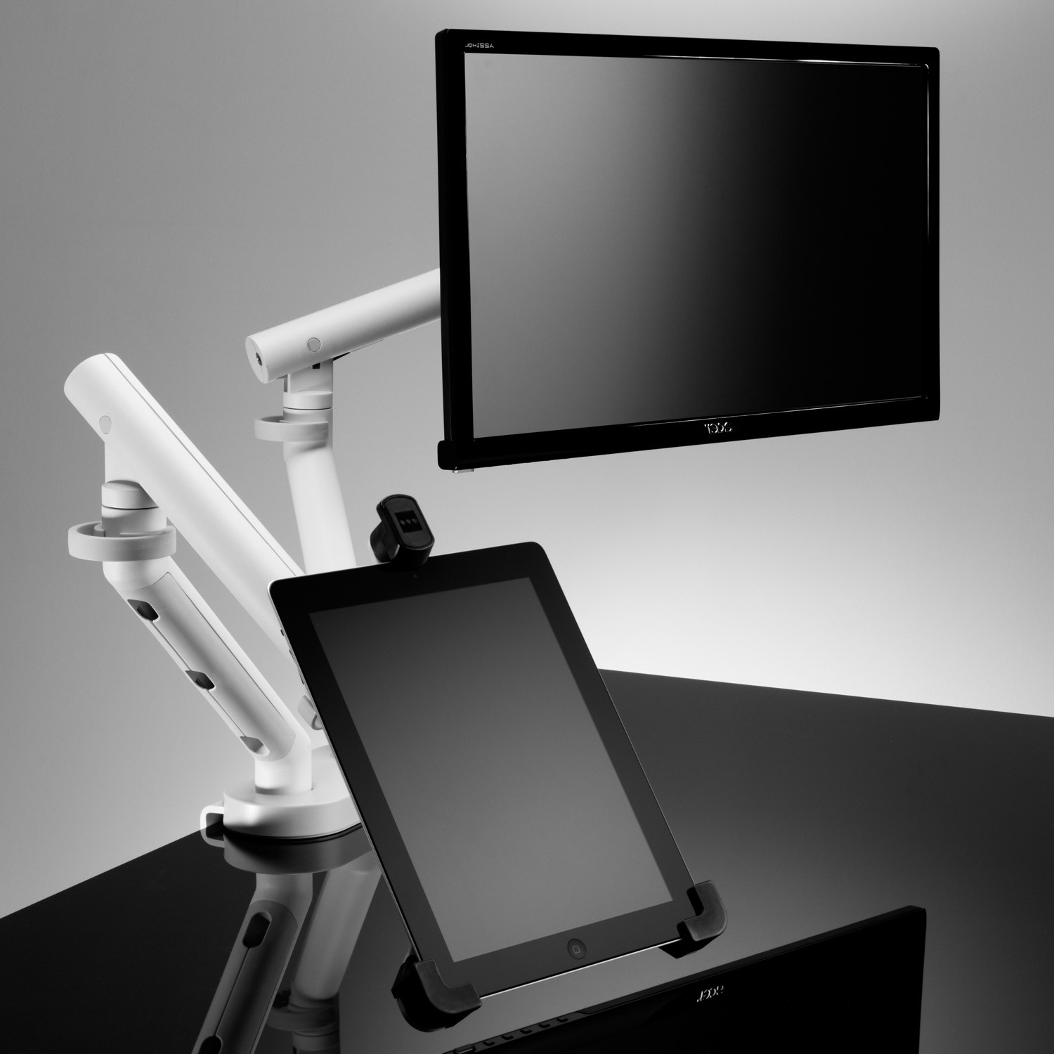 Flo Monitor Arms Holds iPads