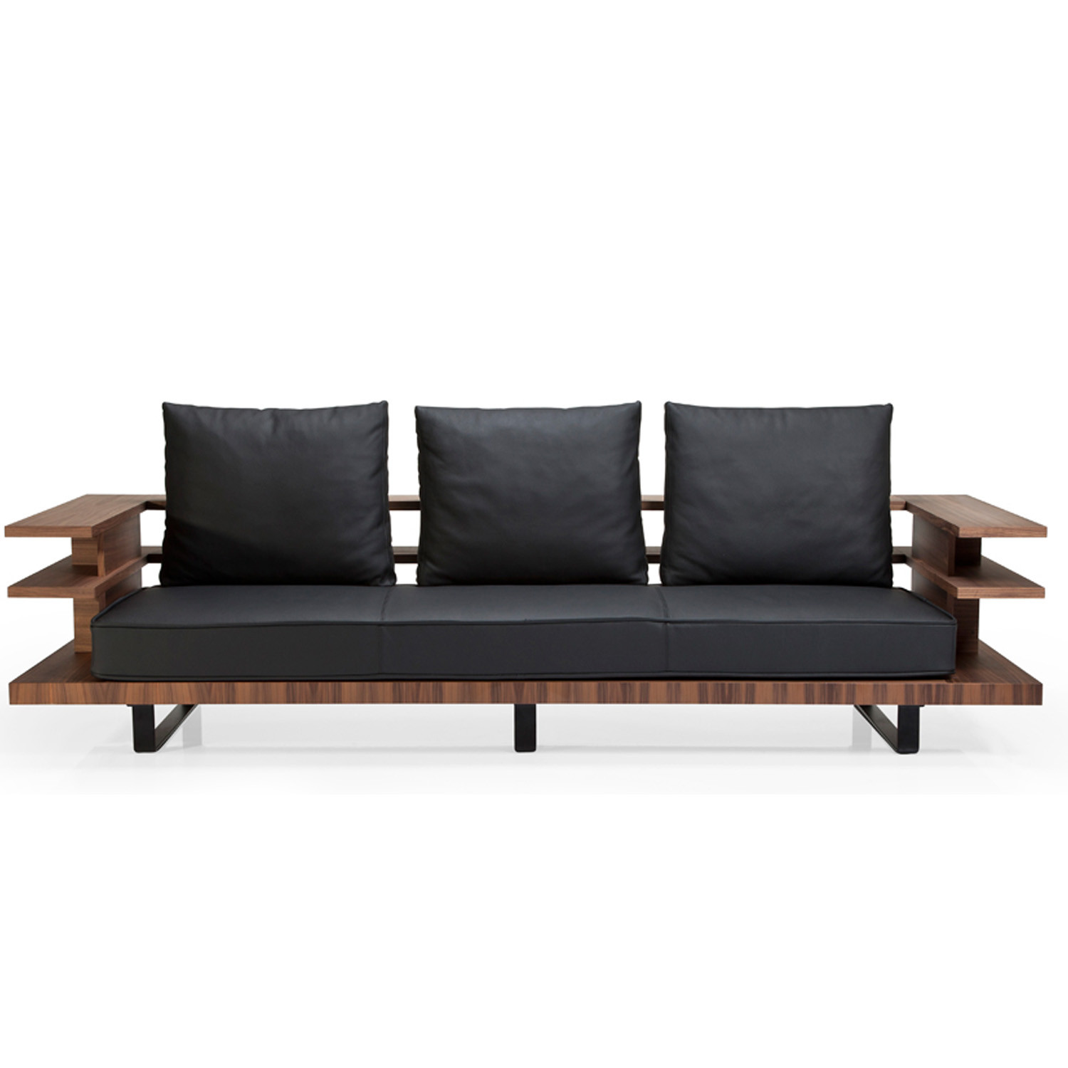 Gazel Leather Sofa from Faruk Malhan