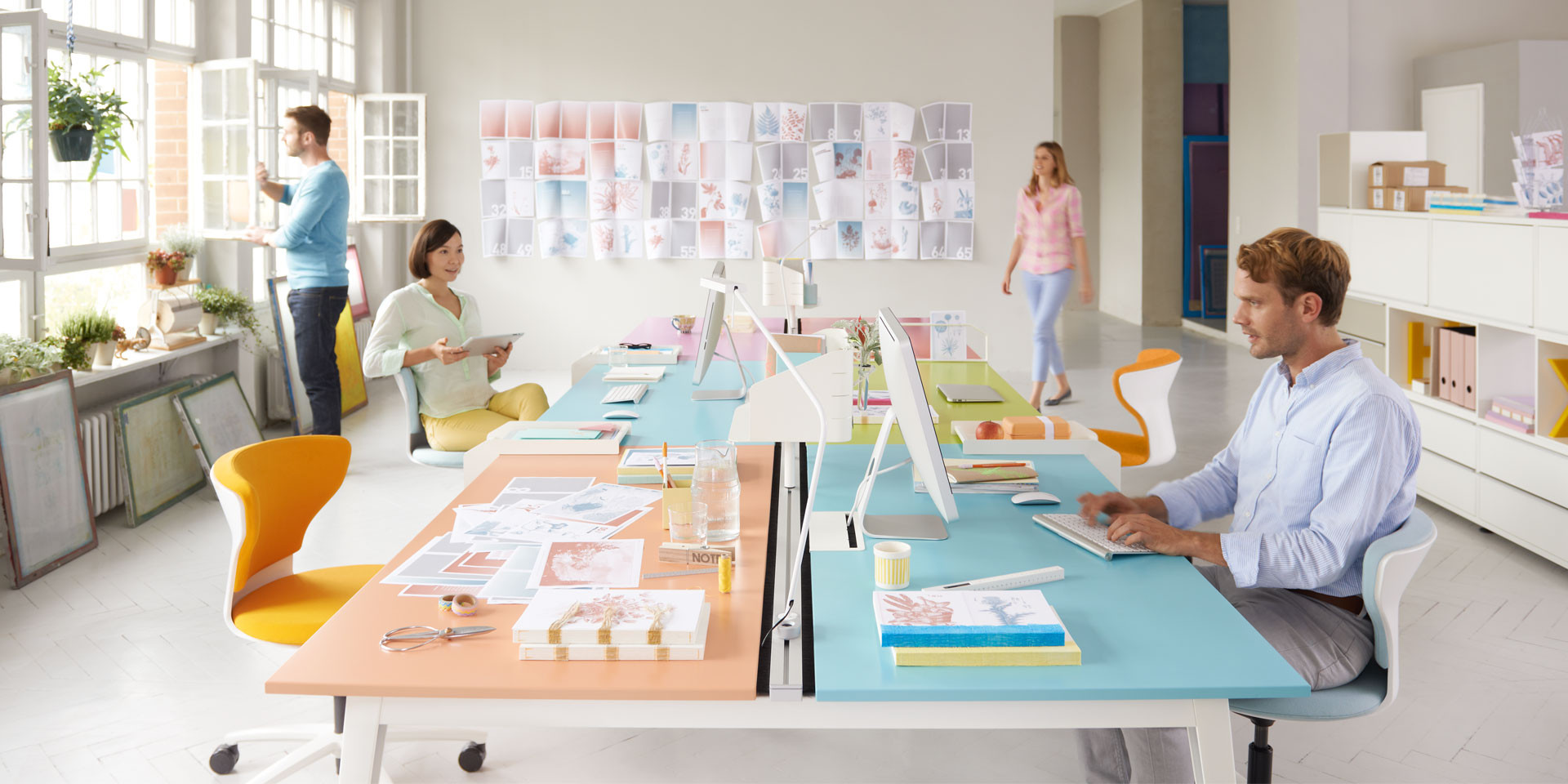 Sedus Get Together Beam Desk