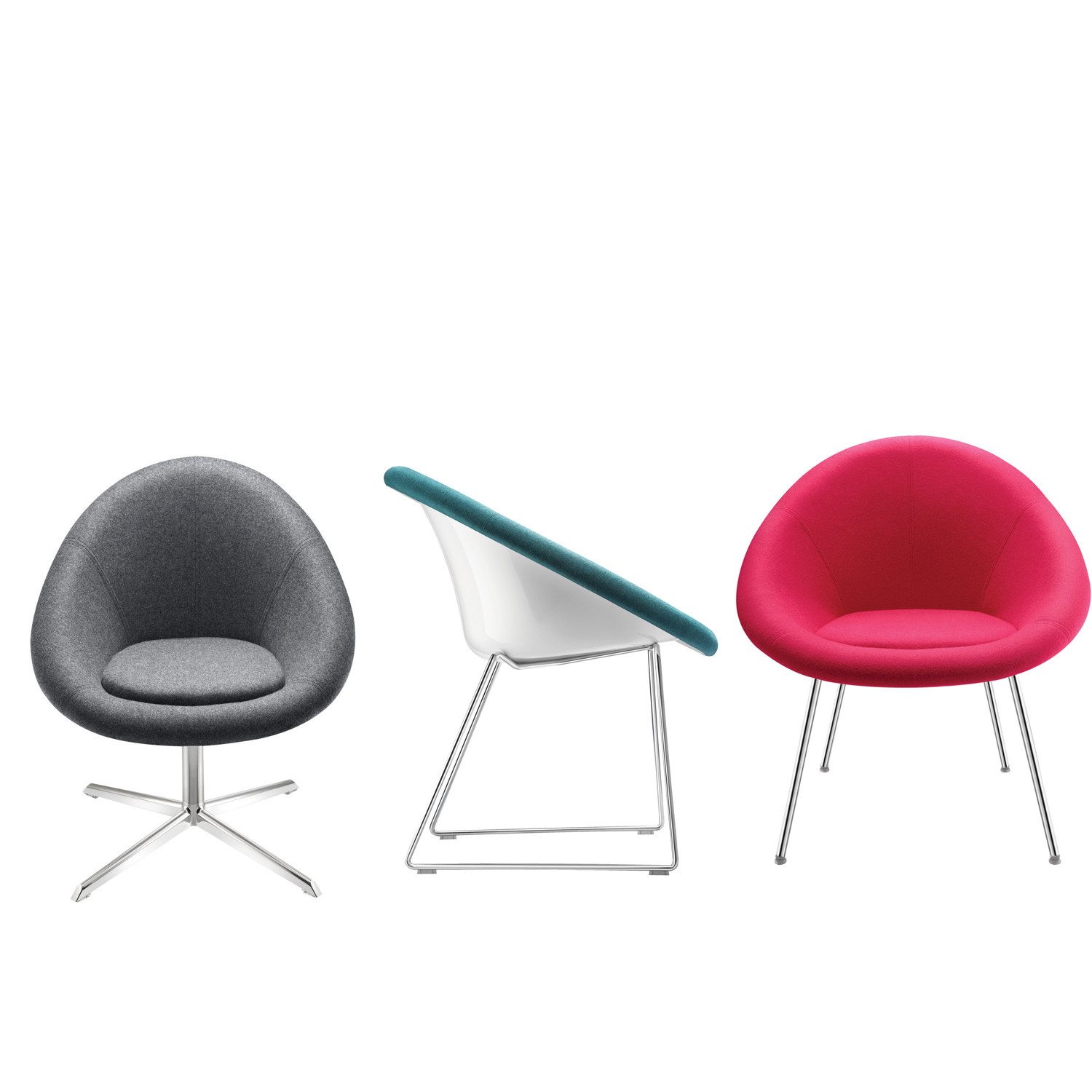 Gloss Tub Chairs by David Fox