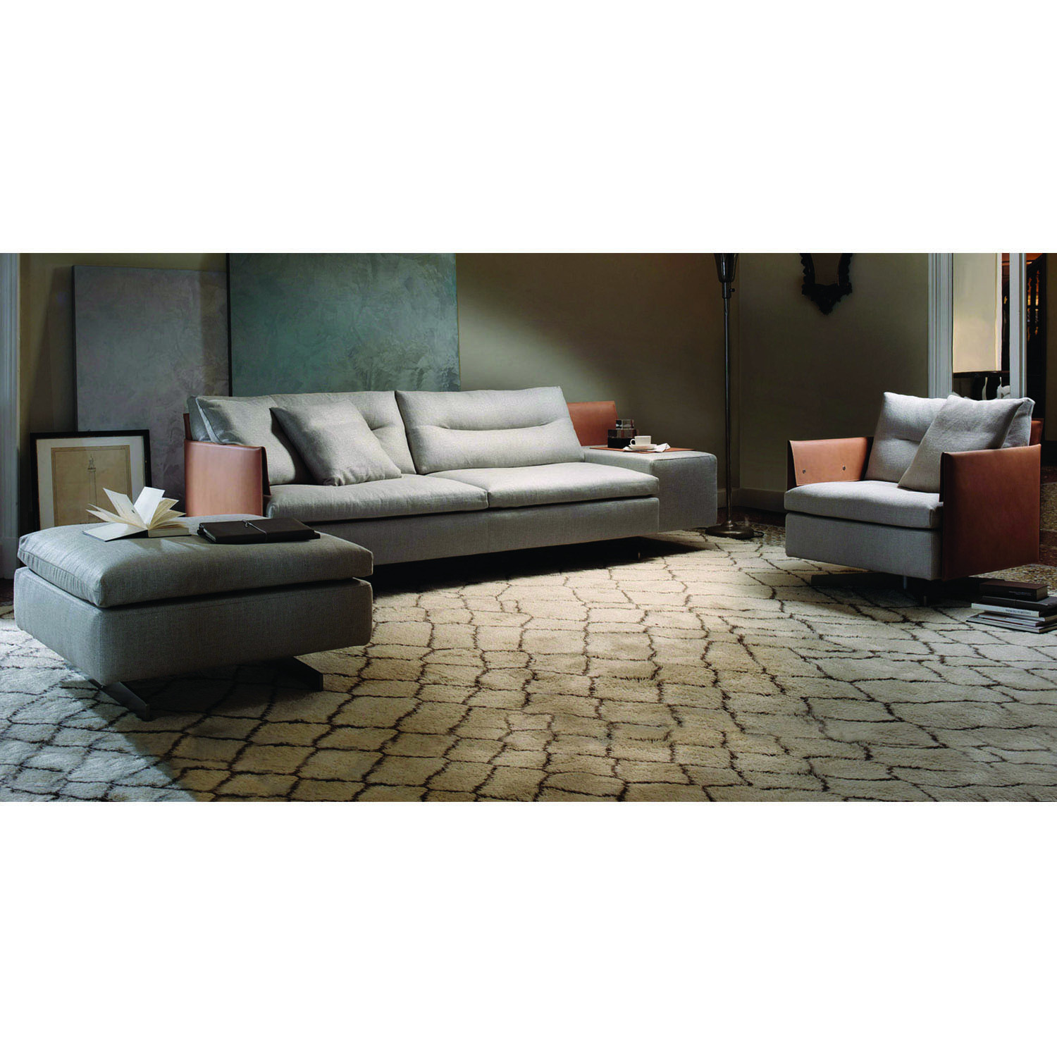 Grantorino Modular Sofa by Poltrona Frau